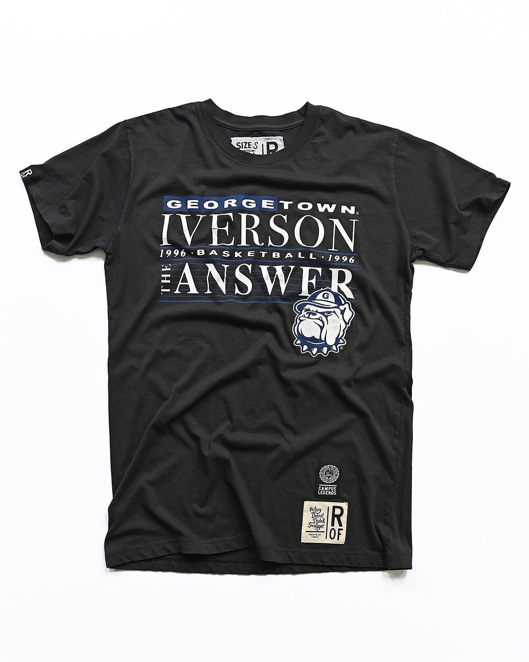 GU - Iverson 1996 Black Tee - Roots of Fight