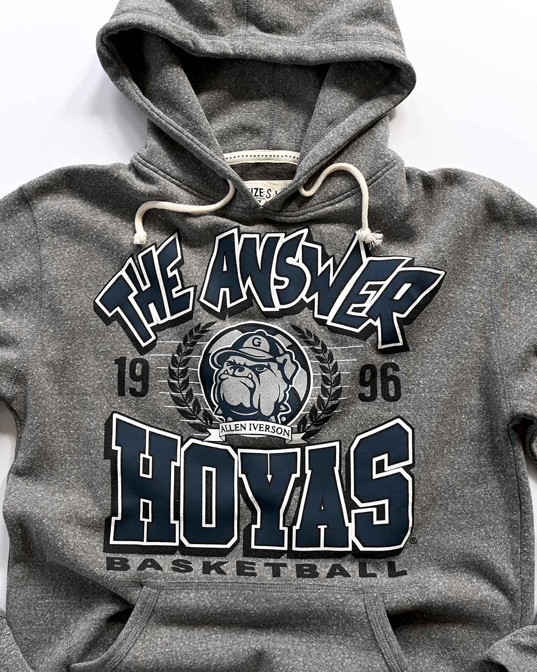 GU - Iverson Hoyas Grey PO Hoody - Roots of Fight