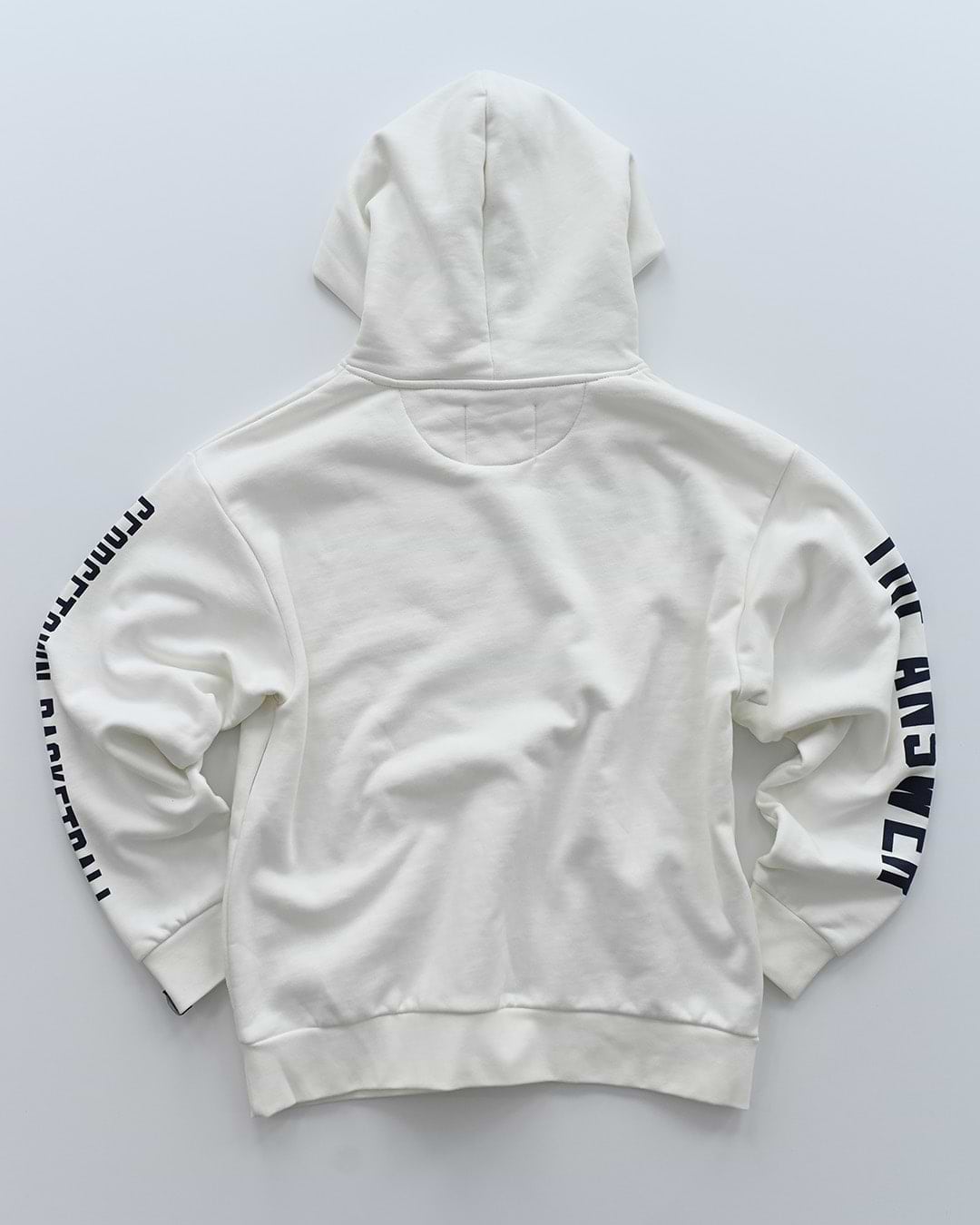 GU - Iverson Hoyas White Heavyweight PO Hoody - Roots of Fight