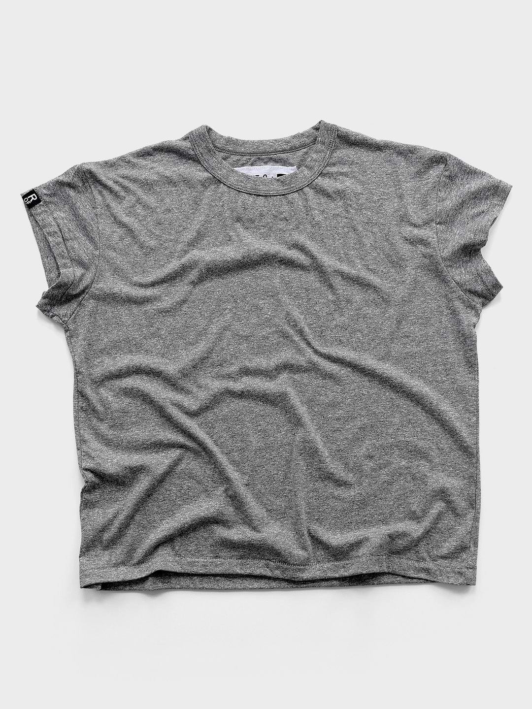 Heather Grey Women's Triblend Tee - Roots of Fight