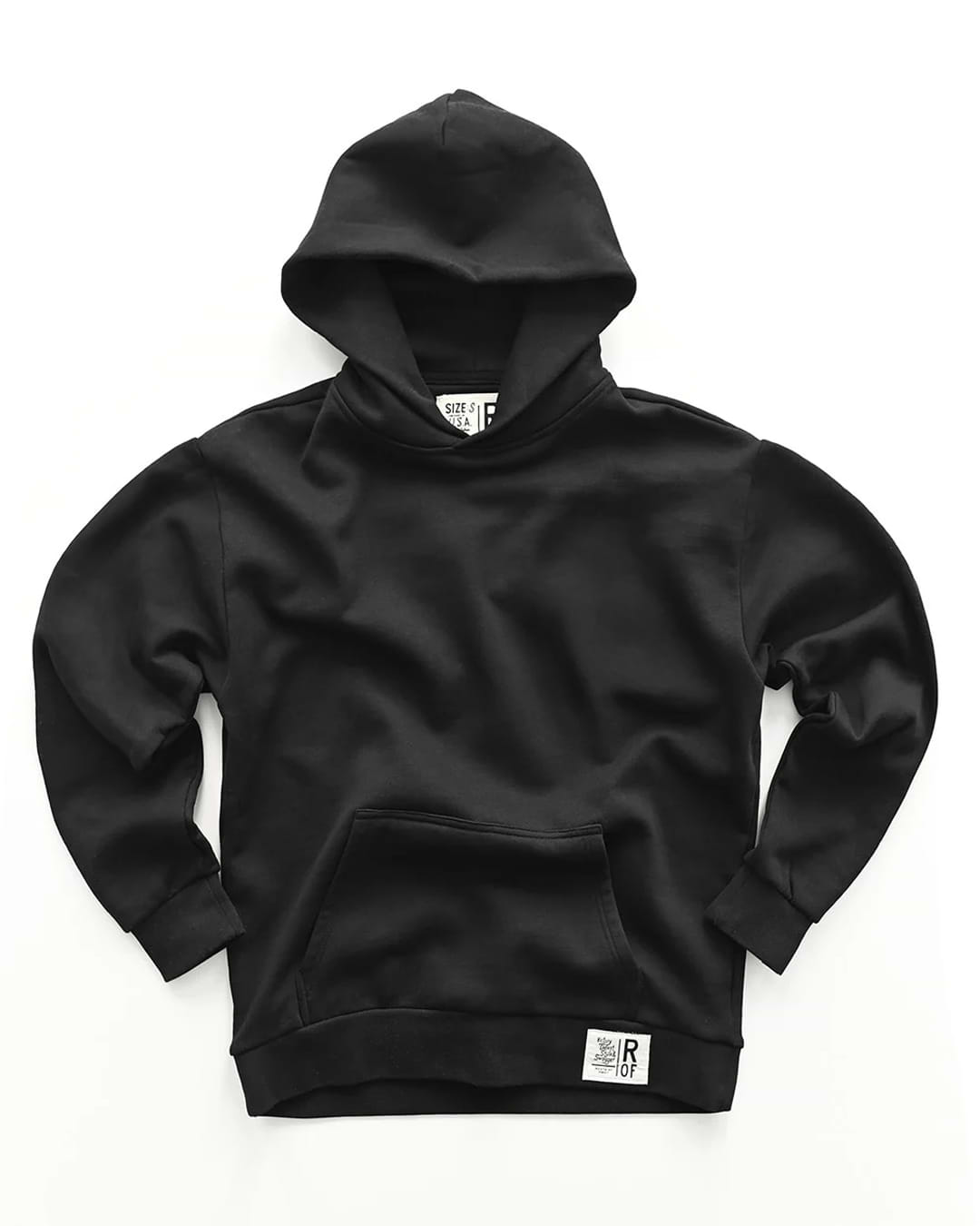 Heavyweight Black PO Hoody - Roots of Fight