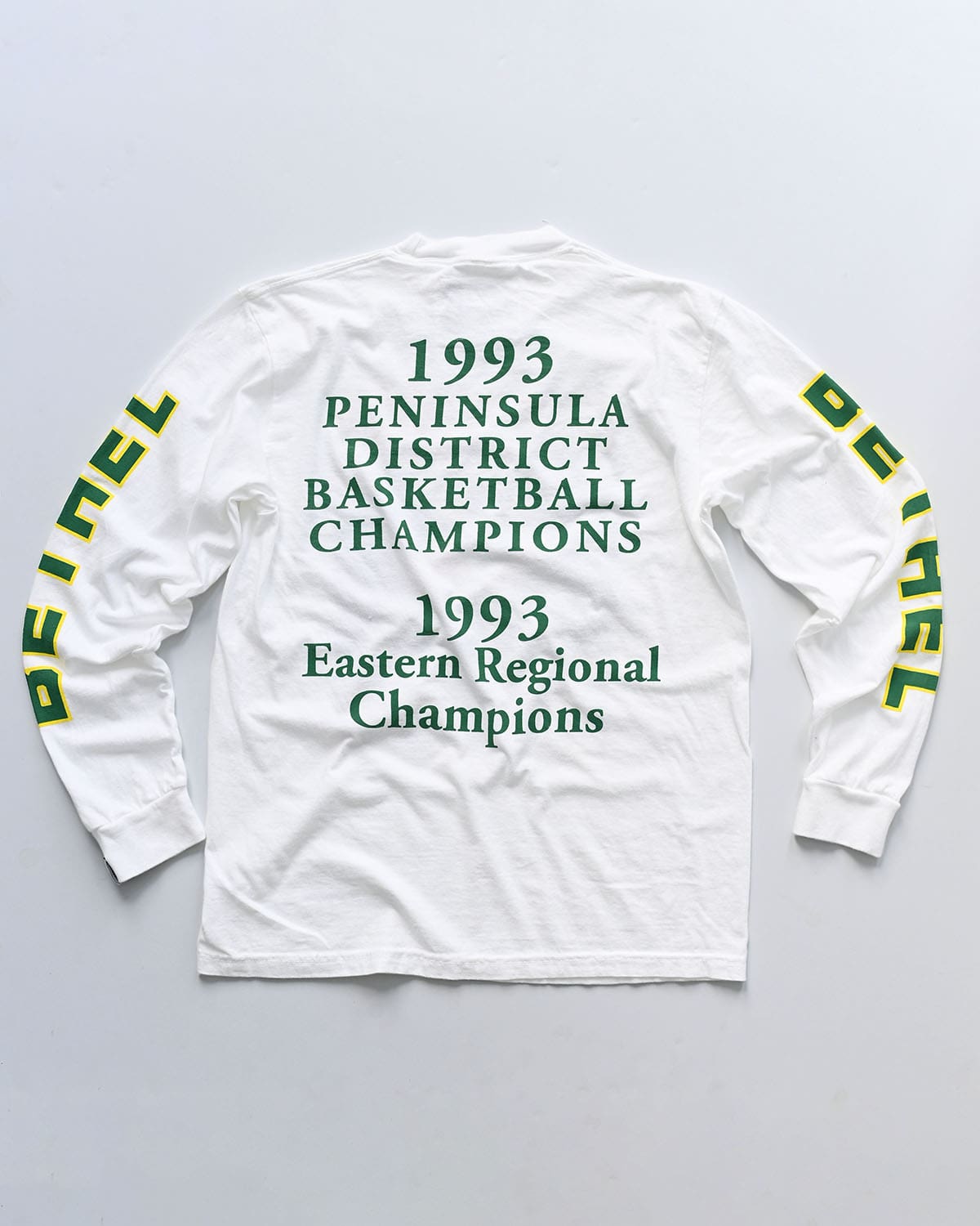 Iverson Bethel Champ White Long Sleeve Tee - Roots of Fight