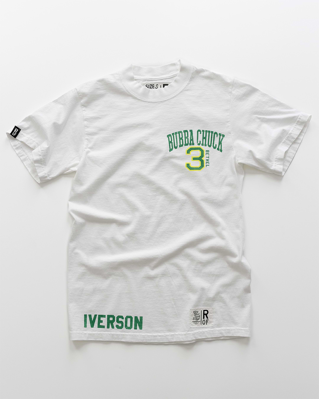 Iverson Bubba Chuck White Heavyweight Tee - Roots of Fight
