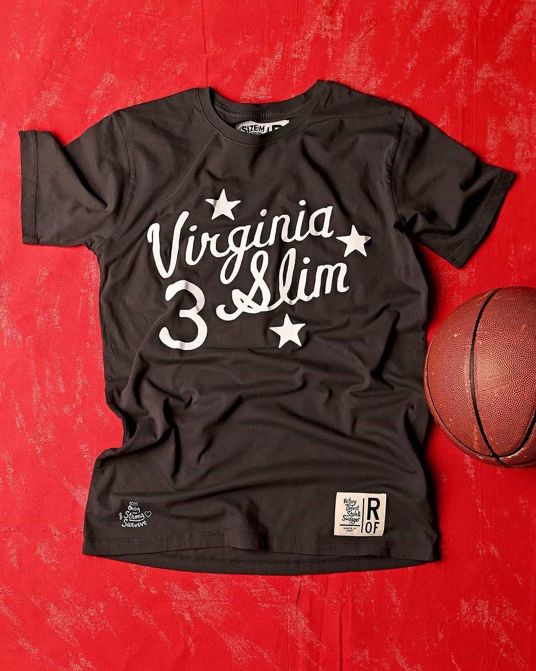 Iverson Virginia Slim Black Tee - Roots of Fight