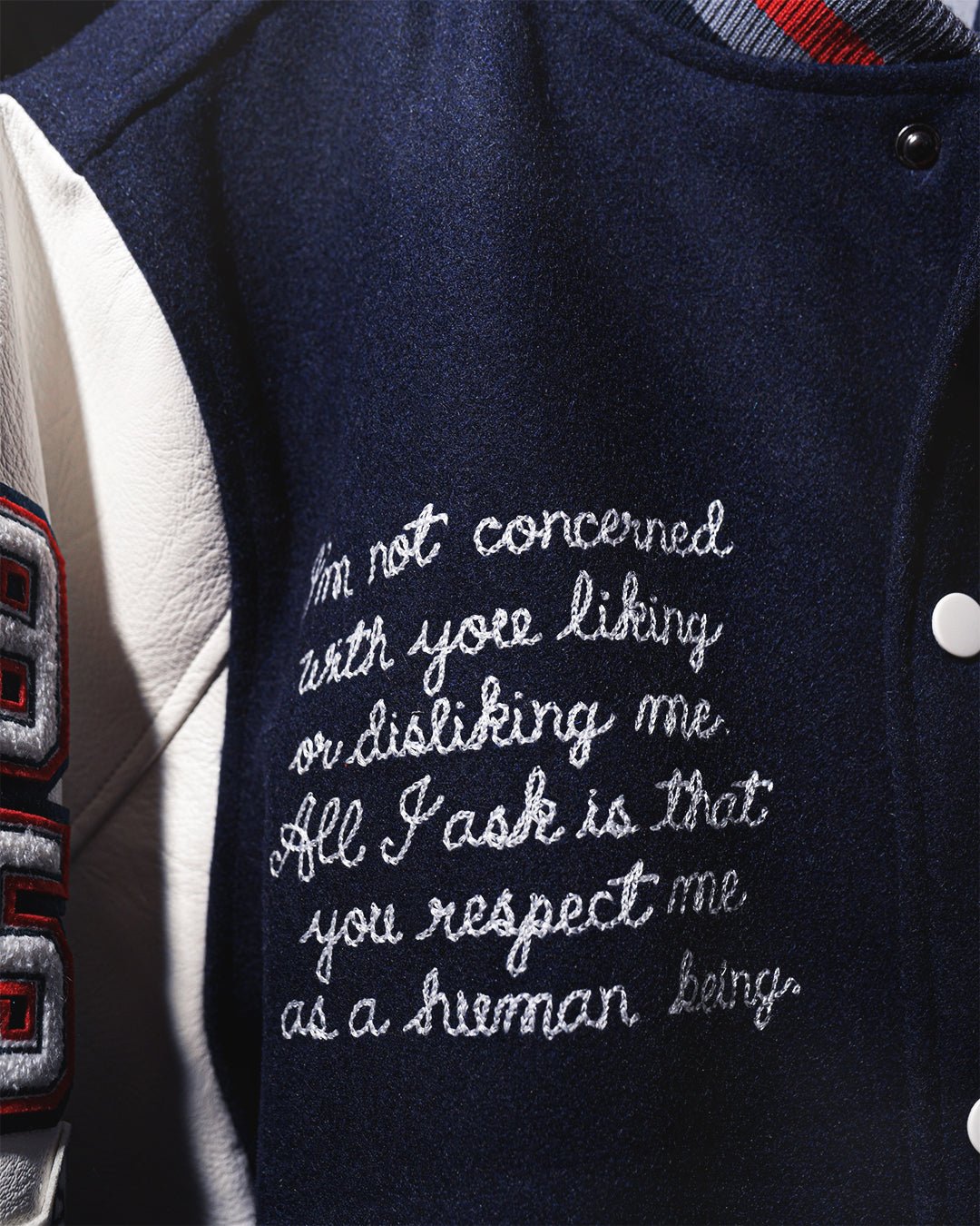 J. Robinson Brooklyn Blue Varsity Jacket - Roots of Fight