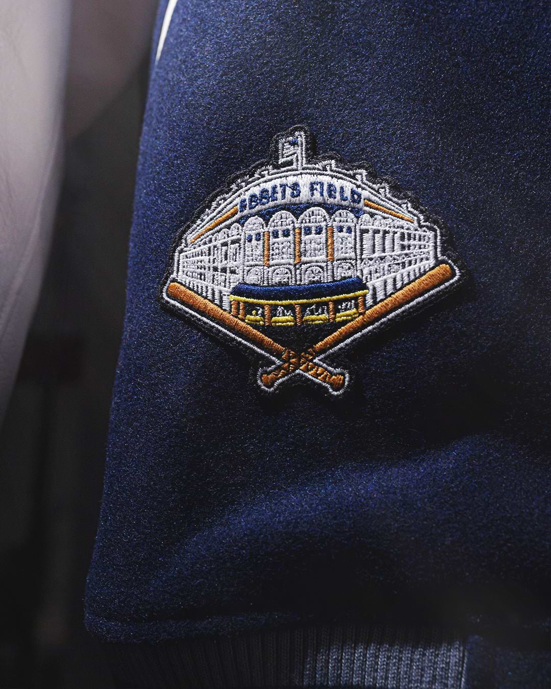 J. Robinson Brooklyn Blue Varsity Jacket - Roots of Fight