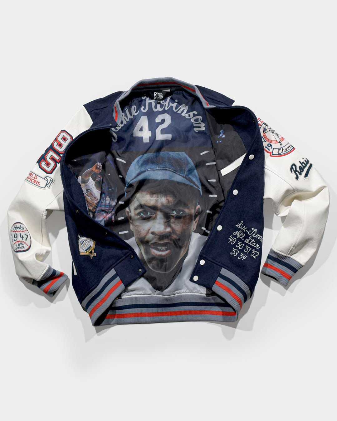 J. Robinson Brooklyn Blue Varsity Jacket