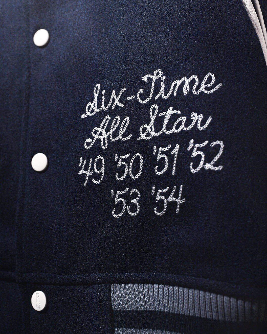 J. Robinson Brooklyn Blue Varsity Jacket - Roots of Fight