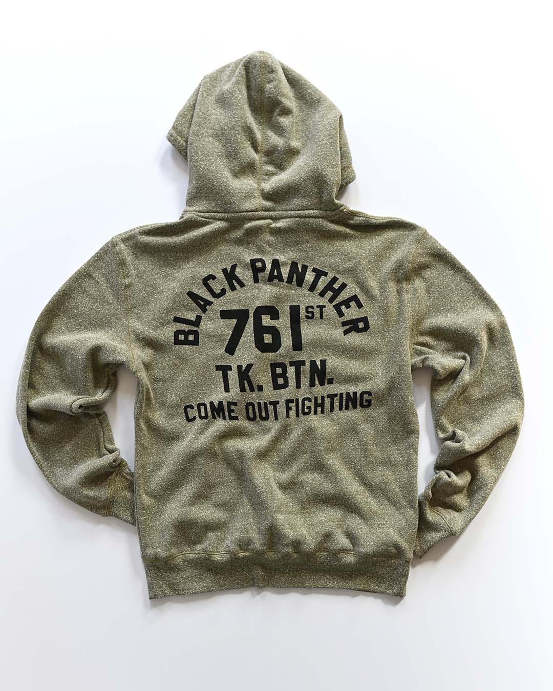 Jackie Robinson The Black Panthers Olive PO Hoody - Roots of Fight