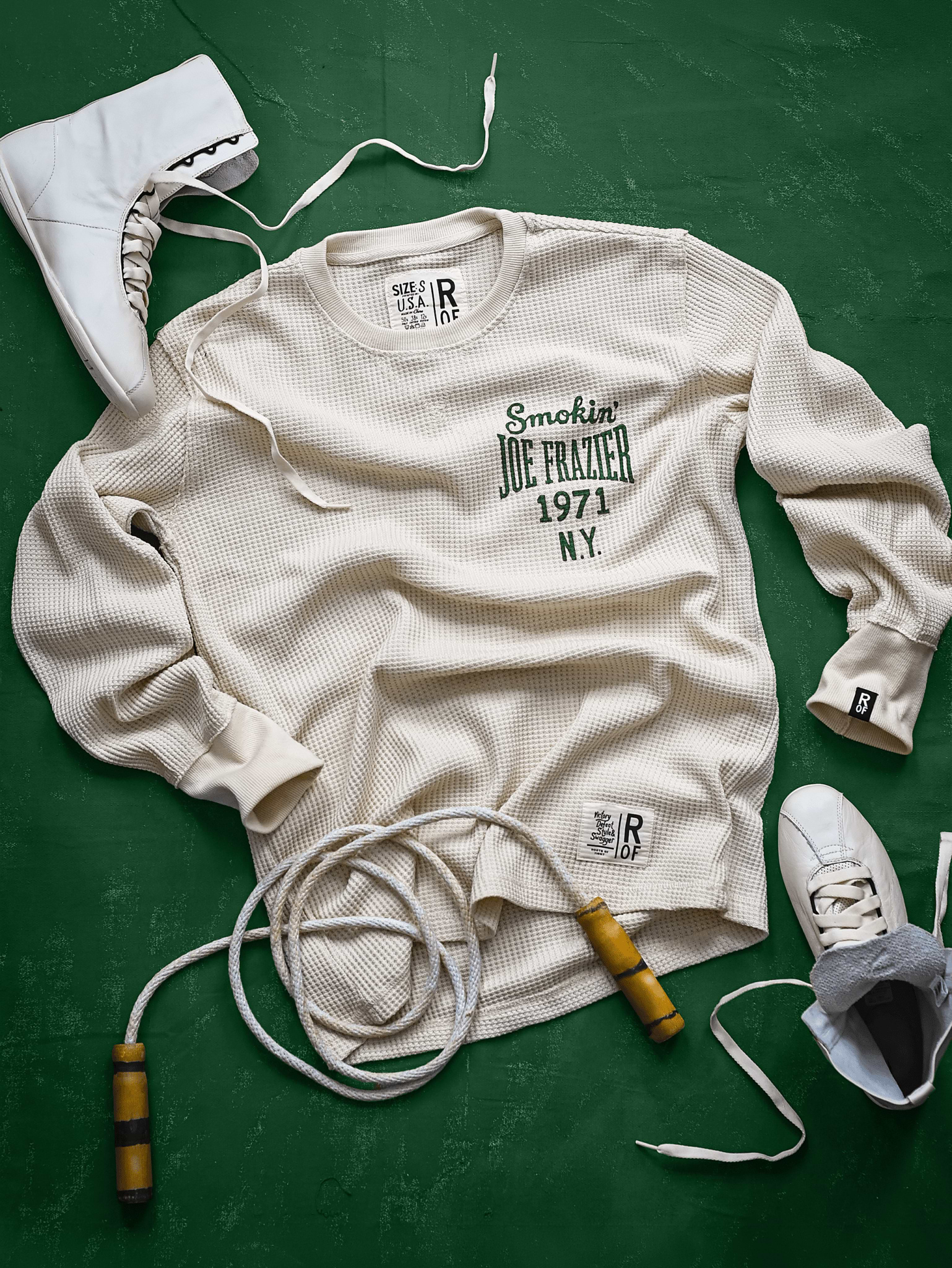 Joe Frazier 'Fight of the Century' Ivory Thermal - Roots of Fight