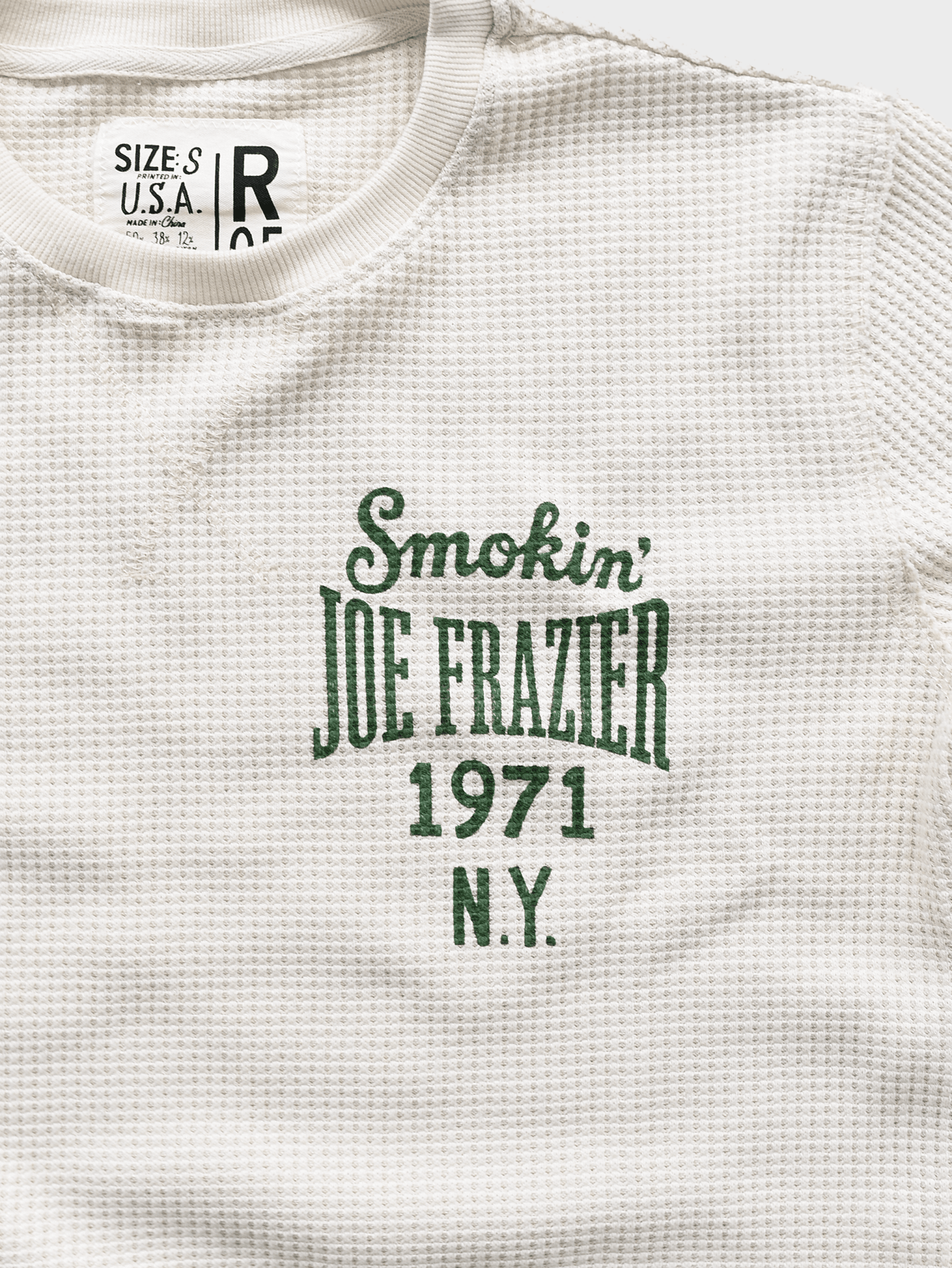 Joe Frazier 'Fight of the Century' Ivory Thermal - Roots of Fight