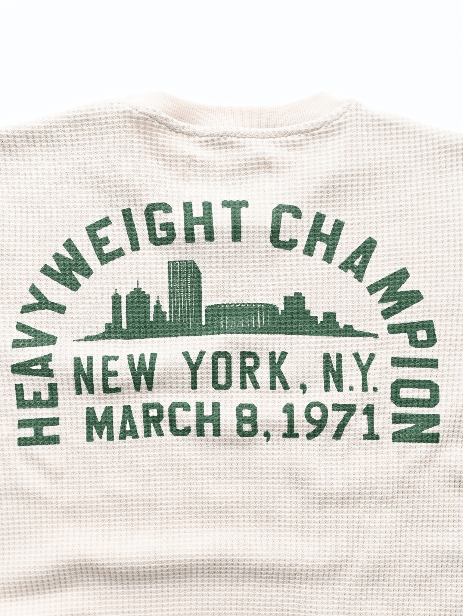 Joe Frazier 'Fight of the Century' Ivory Thermal - Roots of Fight