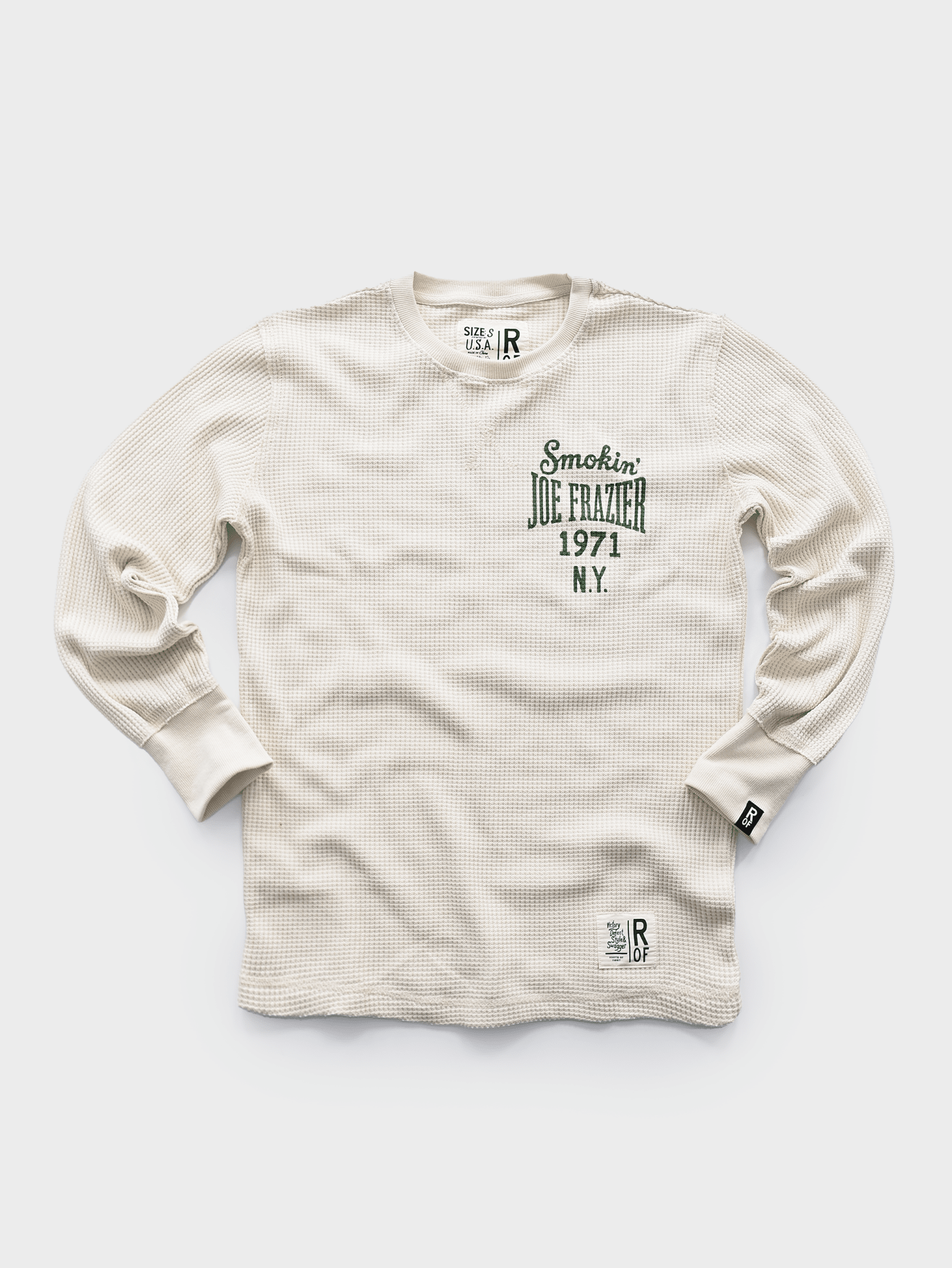 Joe Frazier 'Fight of the Century' Ivory Thermal - Roots of Fight