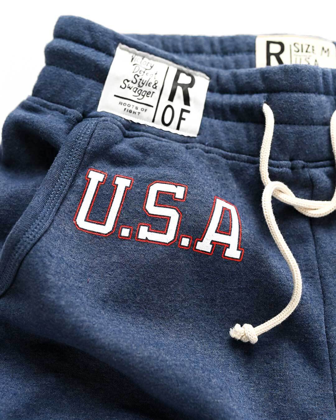 Joe Frazier Games 1964 Navy Shorts