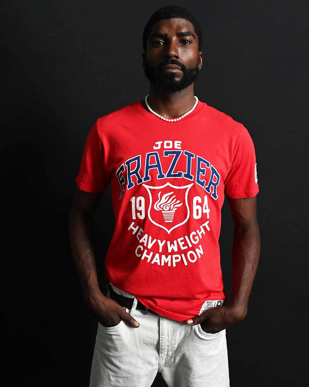 Joe Frazier Games 1964 Red Tee - Roots of Fight