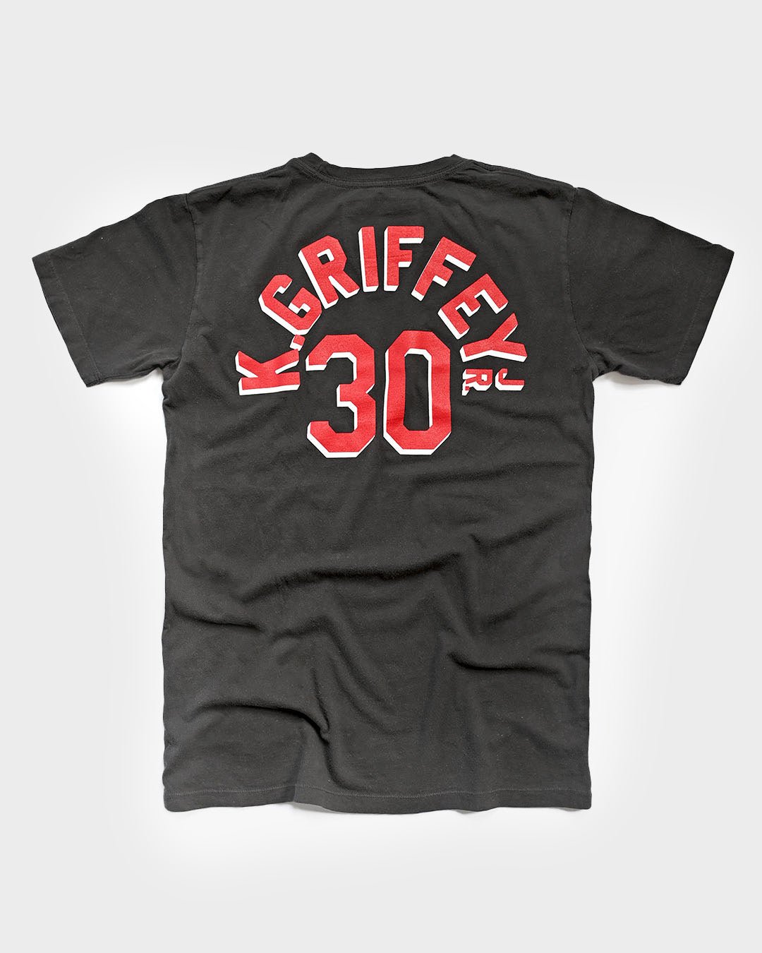 K. Griffey Jr. 30 Cincinnati Black Tee - Roots of Fight