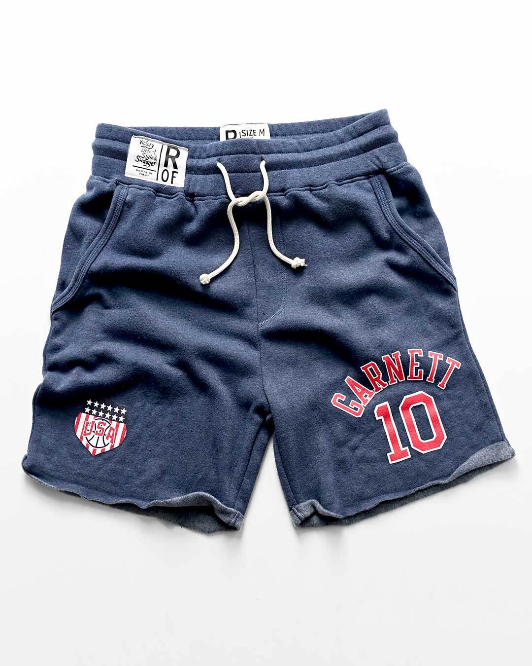 Kevin Garnett Games 2000 USA Navy Shorts - Roots of Fight