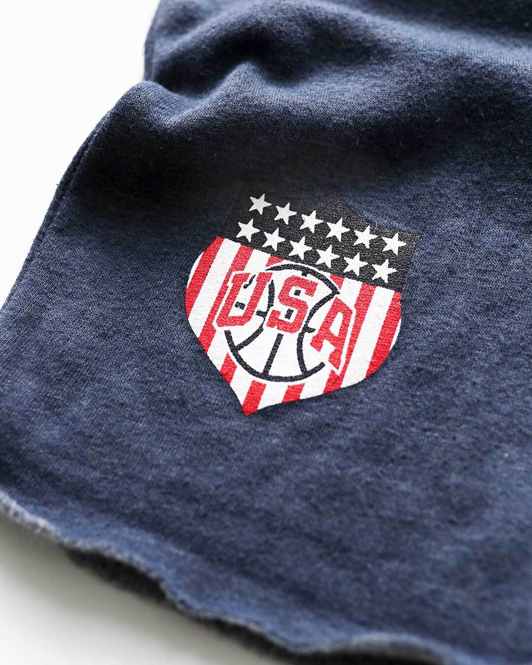 Kevin Garnett Games 2000 USA Navy Shorts - Roots of Fight