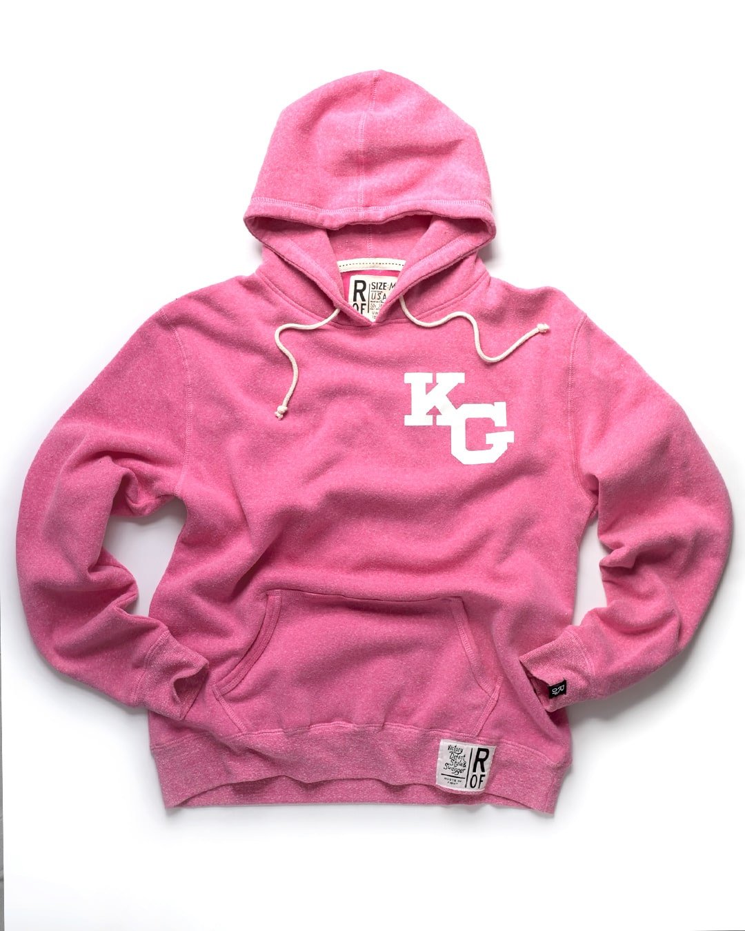 Kevin Garnett &#39;The Big Ticket&#39; Pink PO Hoody - Roots of Fight