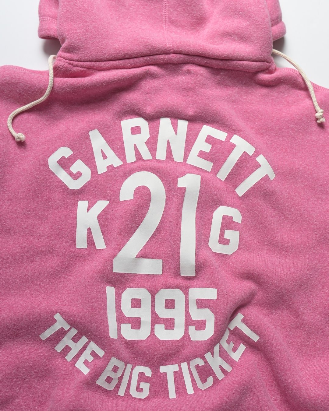 Kevin Garnett &#39;The Big Ticket&#39; Pink PO Hoody - Roots of Fight