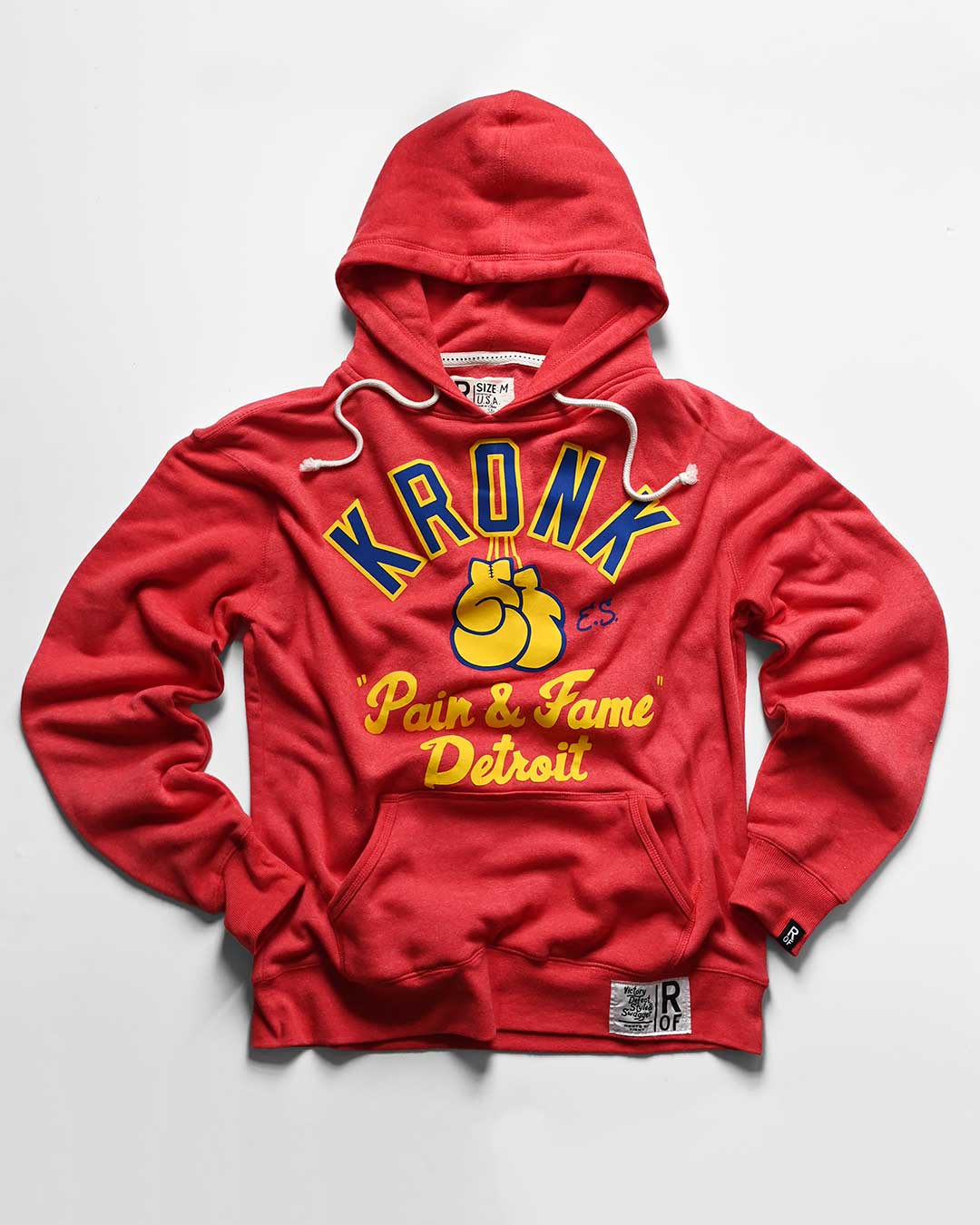 Kronk Pain & Fame Red Hoody Kronk Pain & Fame Red Hoody