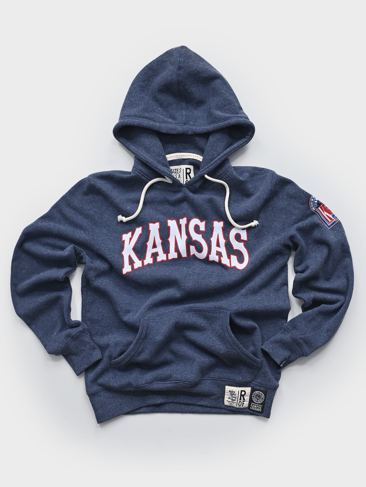 KU - Paul Pierce #34 Navy PO Hoody - Roots of Fight