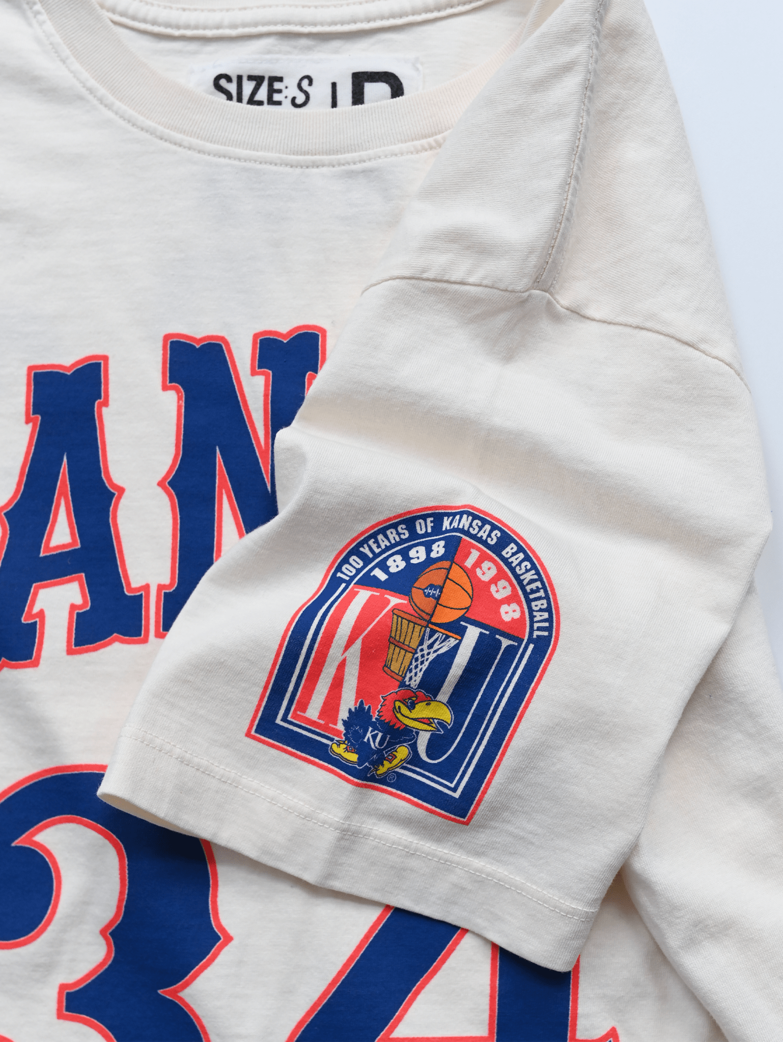 KU - Paul Pierce #34 White Tee - Roots of Fight