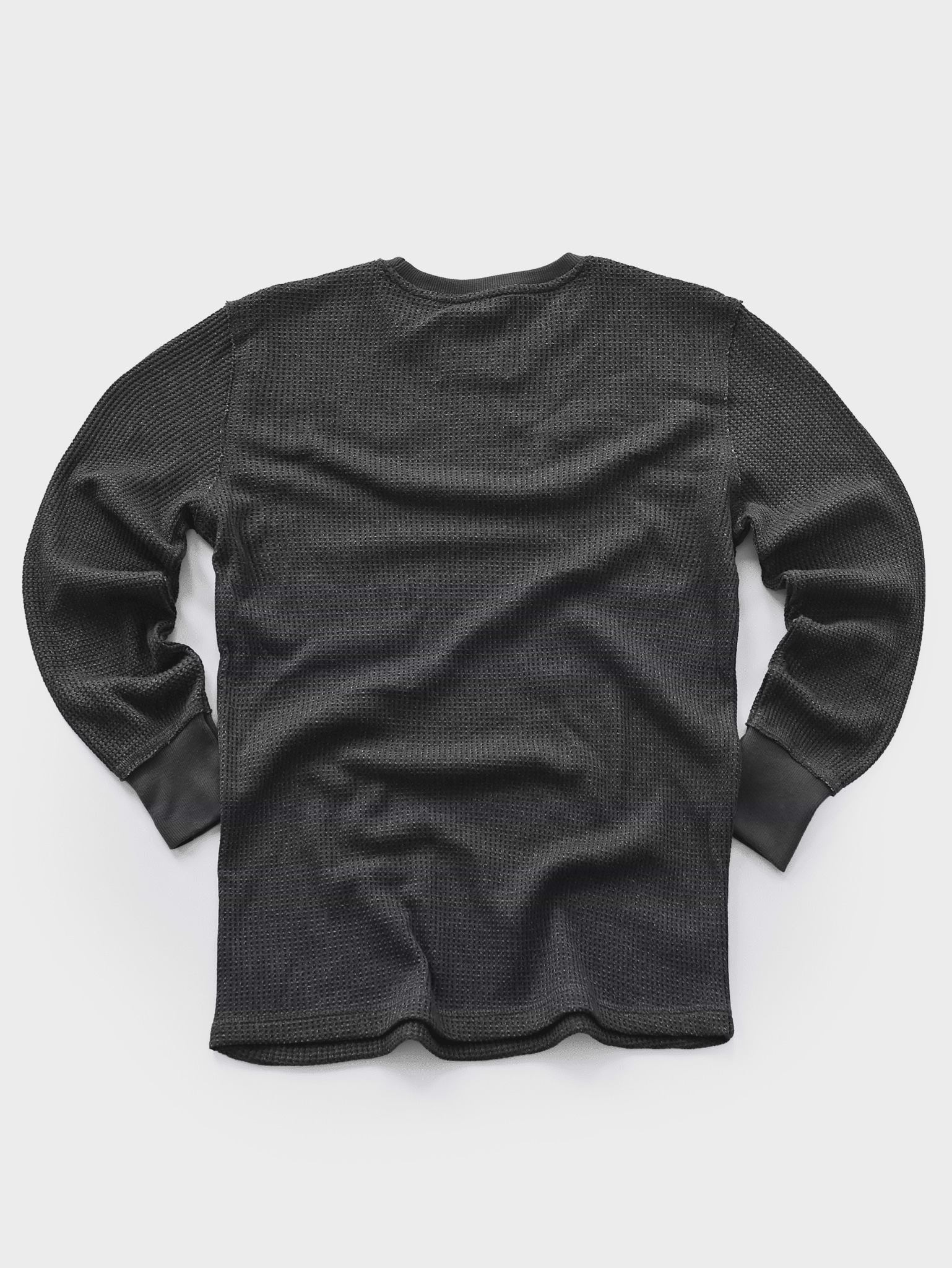Long Sleeve Heather Charcoal Thermal - Roots of Fight