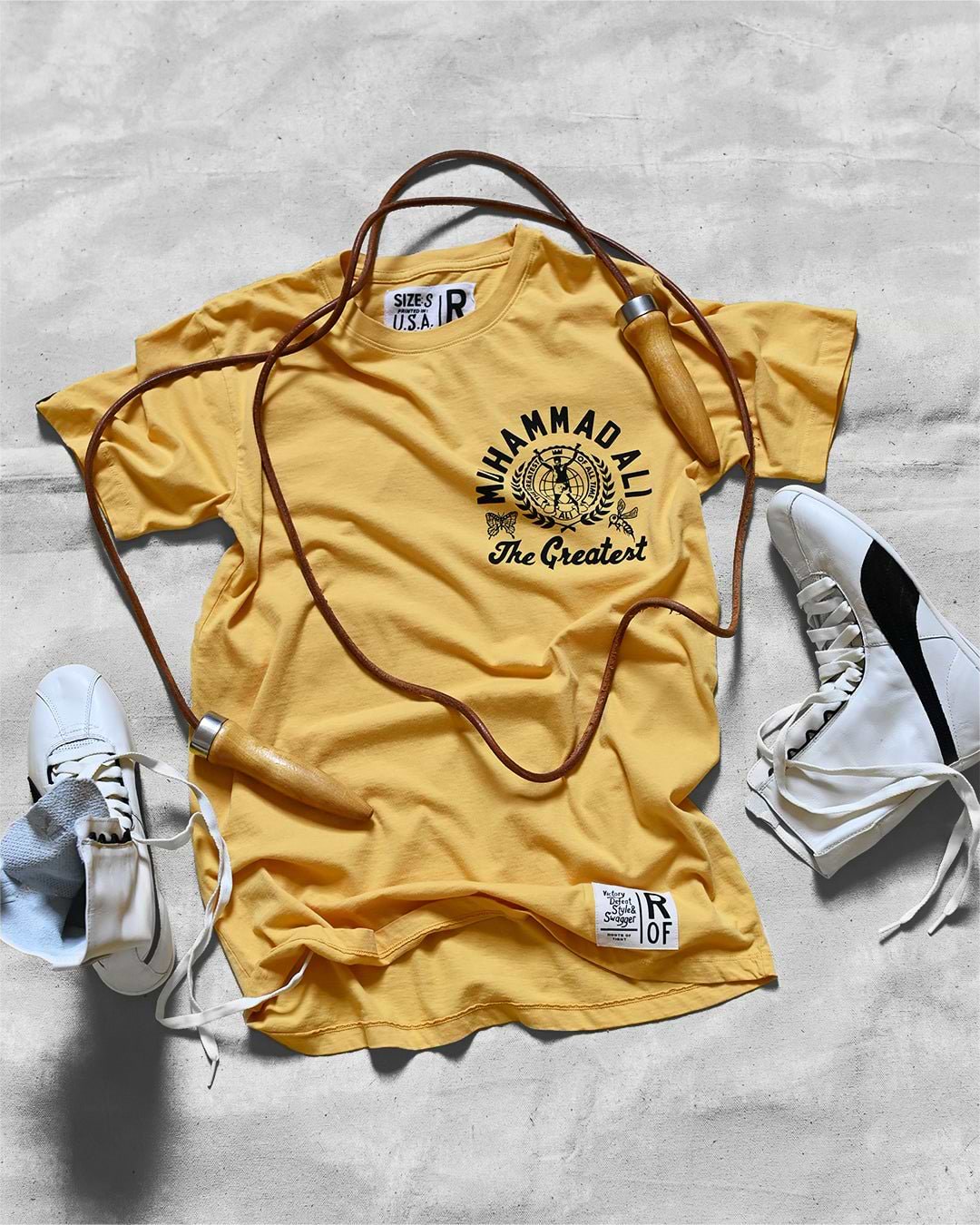 M. Ali The Greatest Gold Tee - Roots of Fight