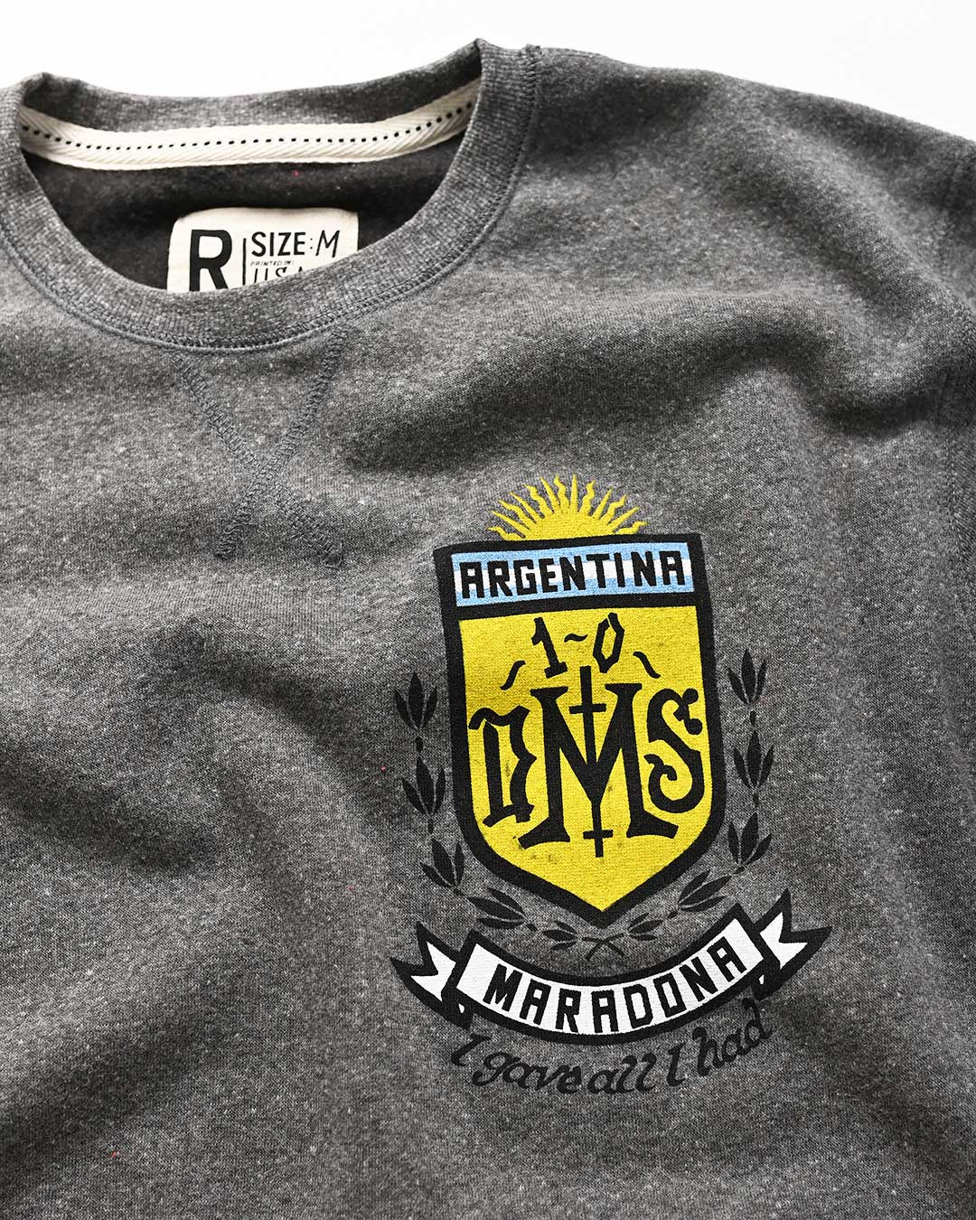 Maradona 'All I Have' Grey Sweatshirt