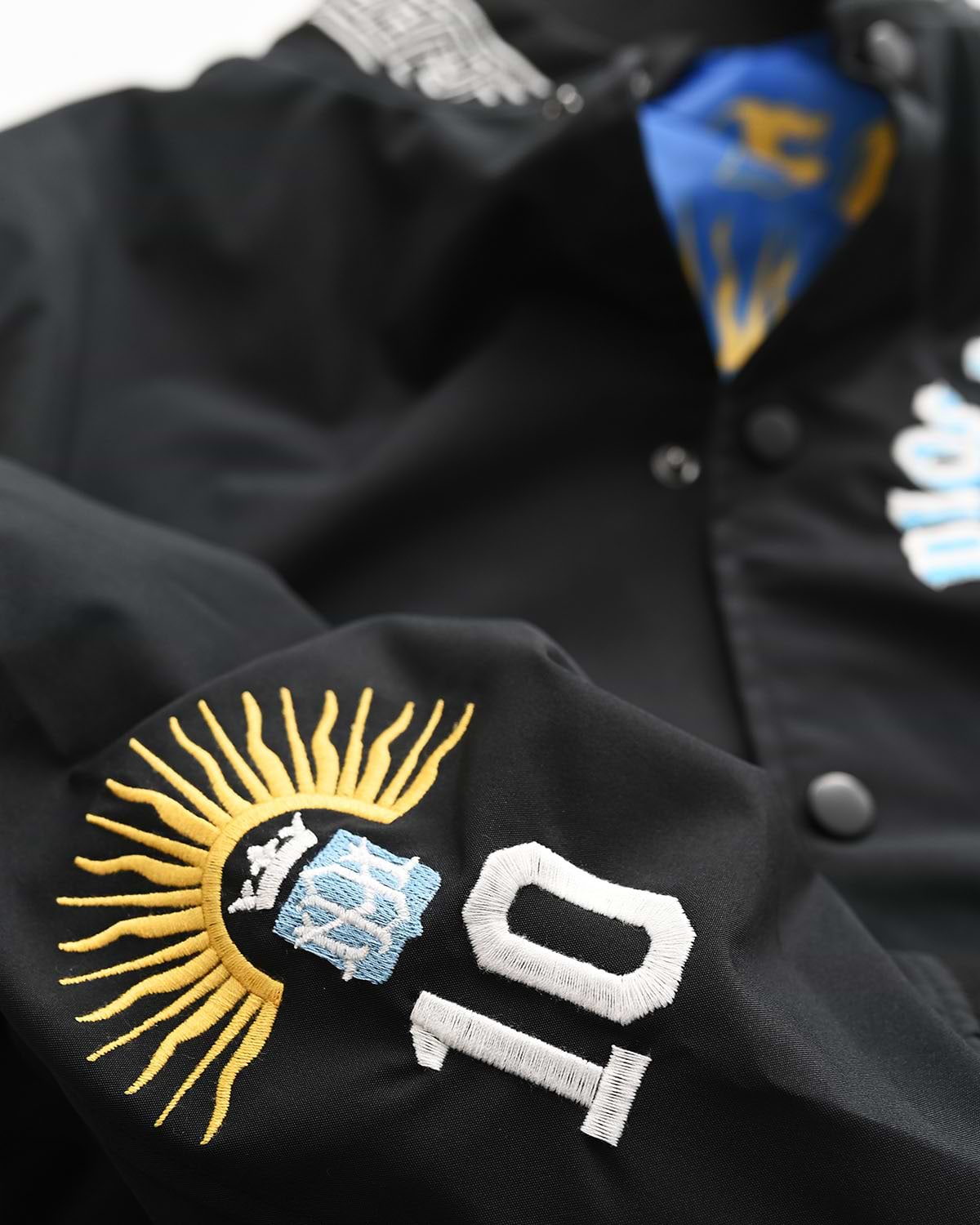 Maradona Dios De Futbol Stadium Jacket - Roots of Fight