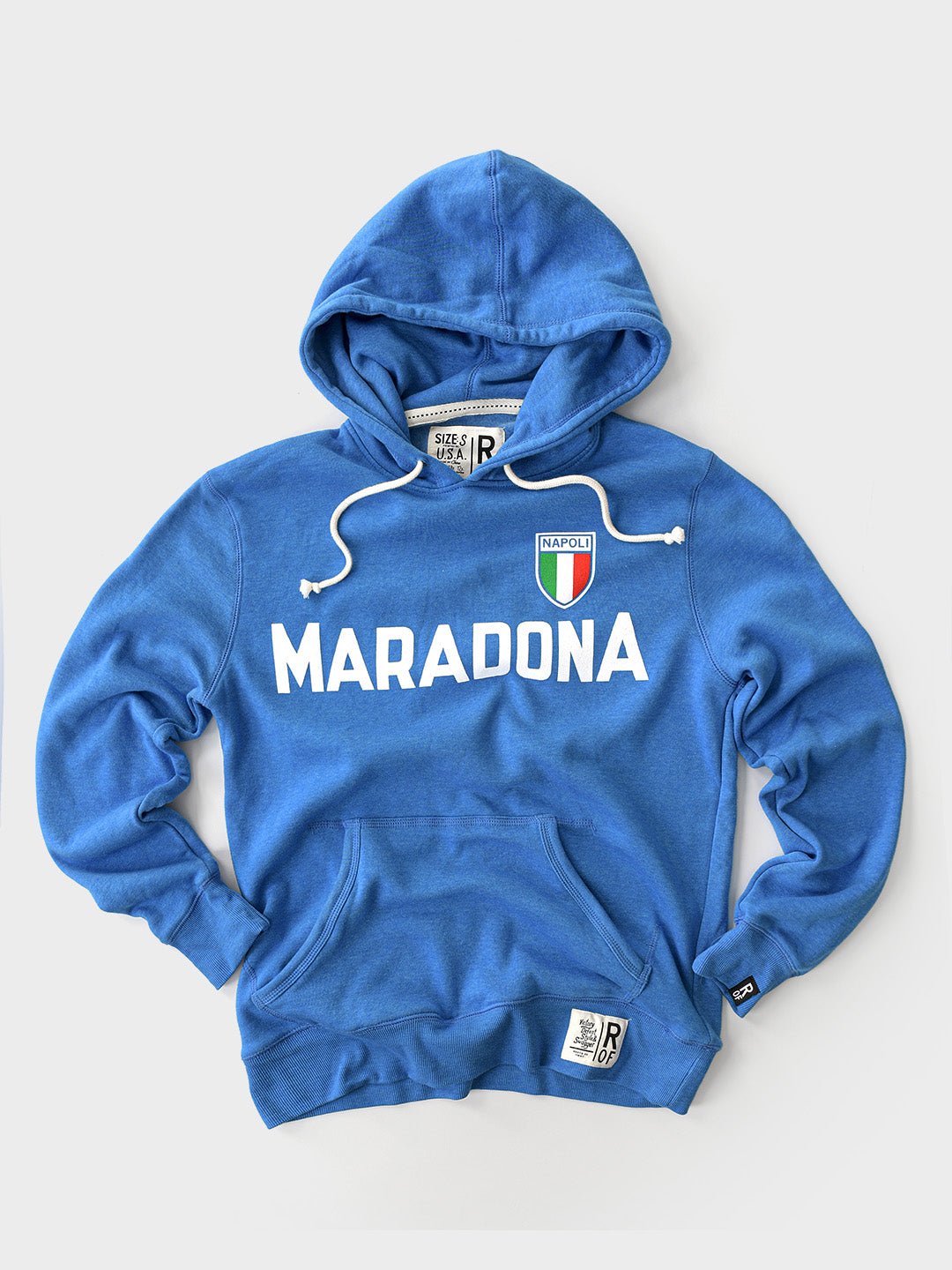 Maradona Napoli 10 Blue PO Hoody - Roots of Fight