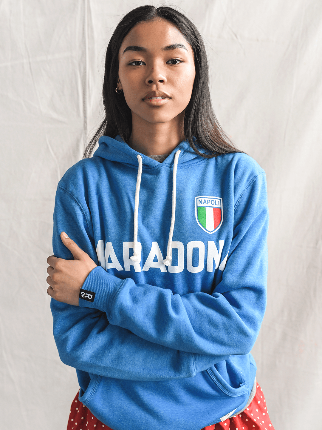 Maradona Napoli #10 Blue PO Hoody