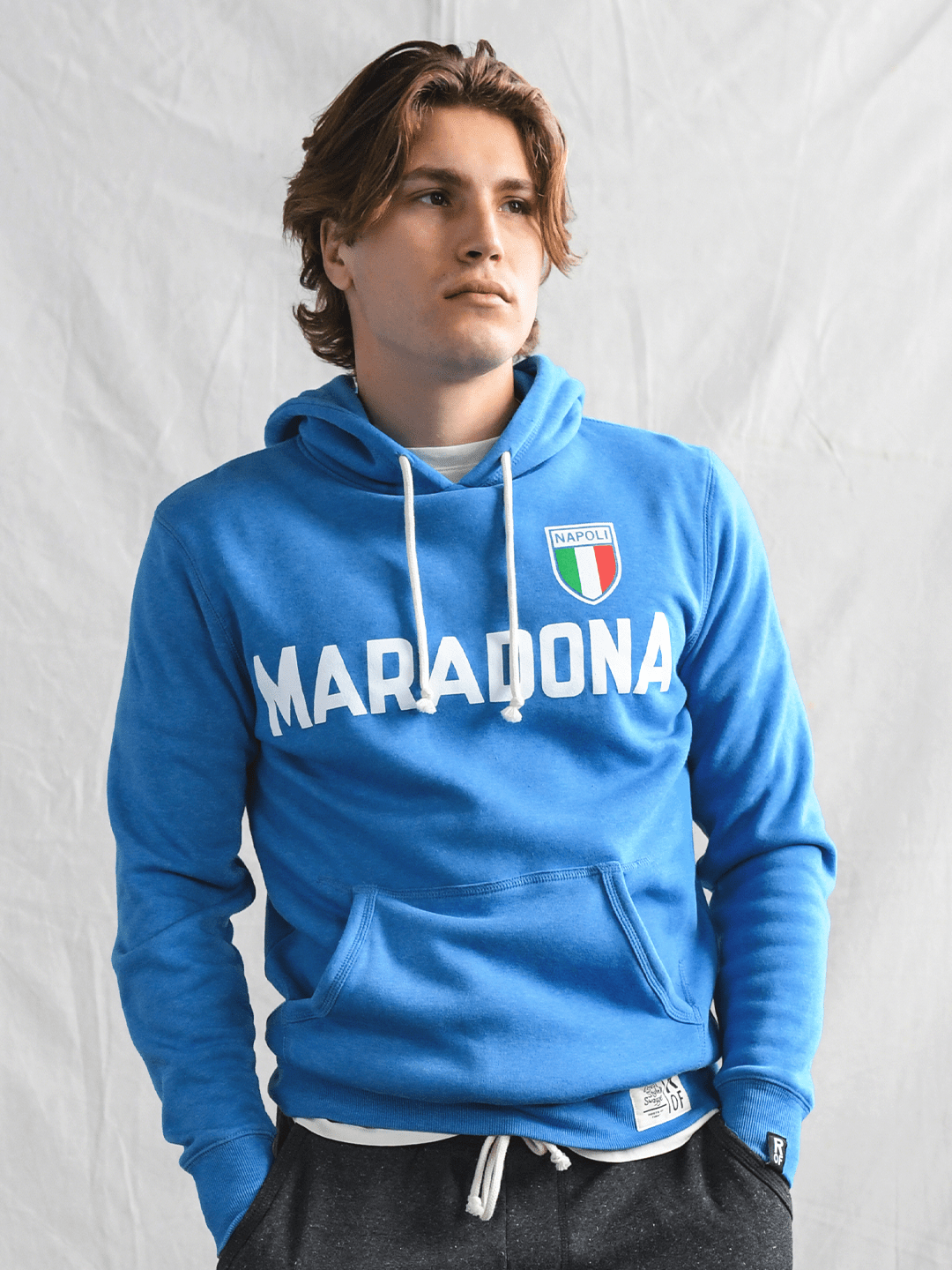 Maradona Napoli #10 Blue PO Hoody