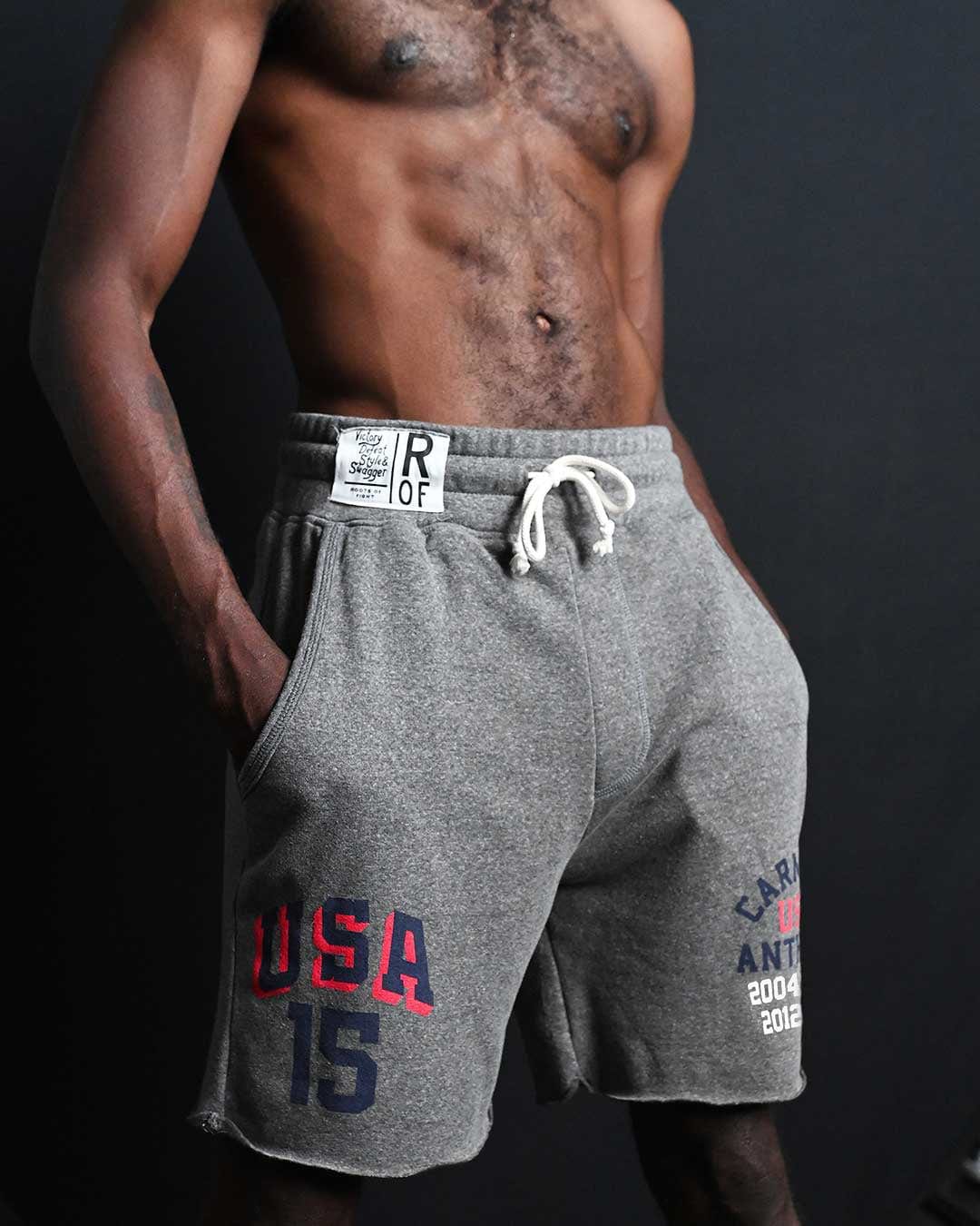 Melo Anthony Games USA Grey Shorts