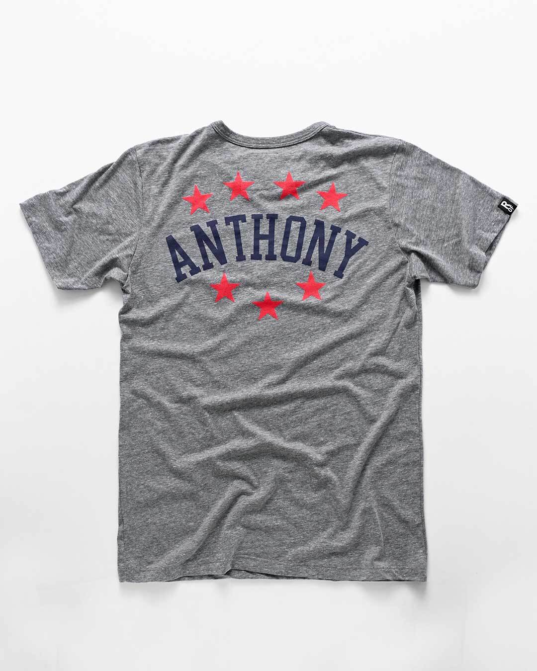 Melo Anthony Games USA Grey Tee - Roots of Fight
