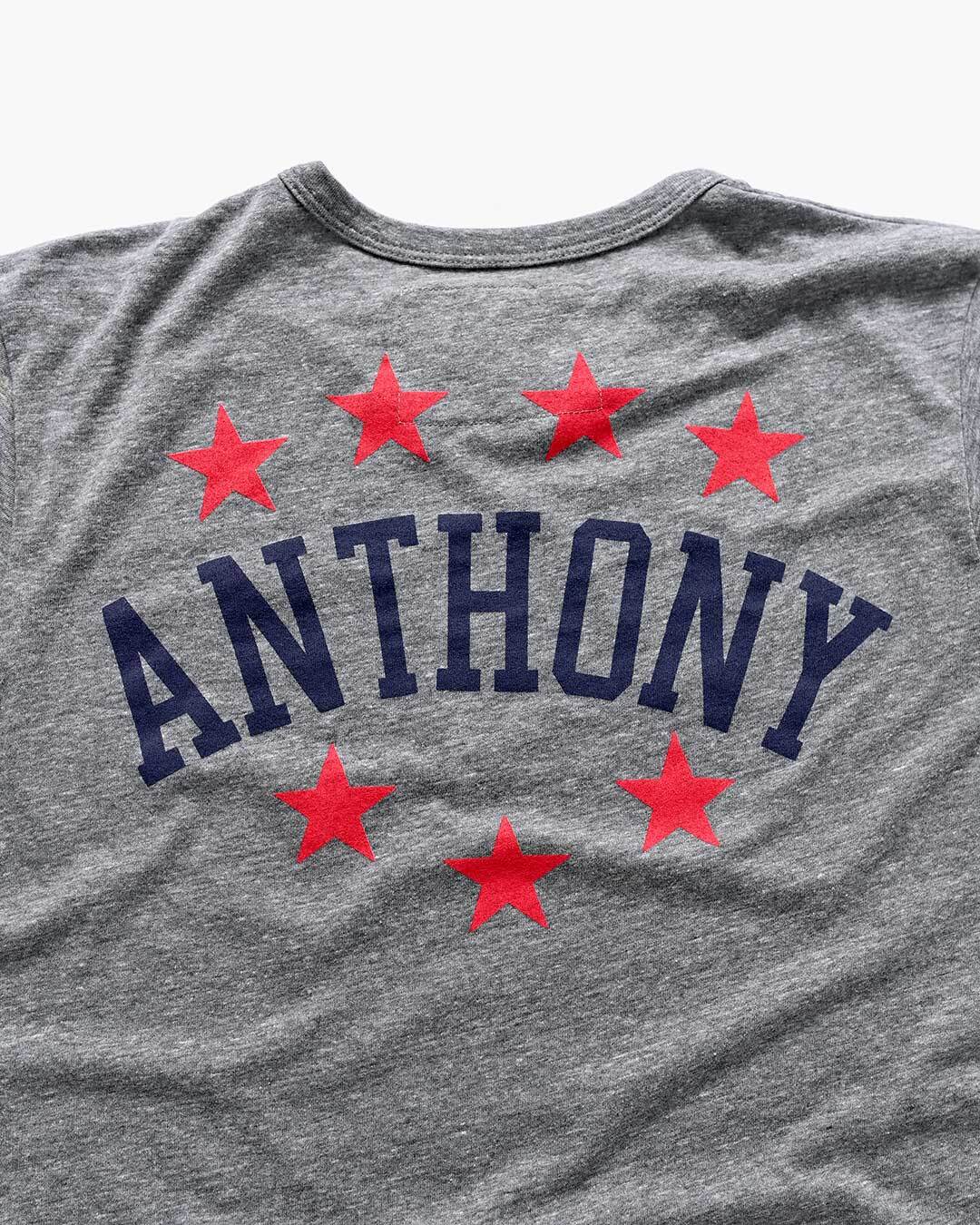 Melo Anthony Games USA Grey Tee - Roots of Fight