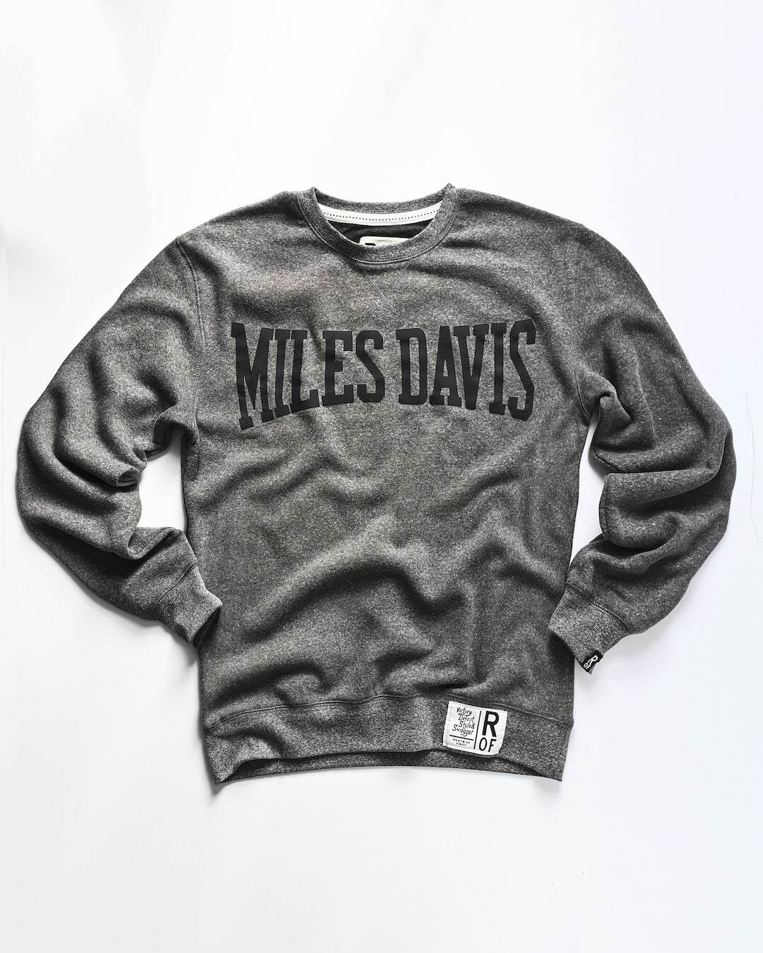 Miles Davis Classic Grey Sweatshirt - Roots of Fight