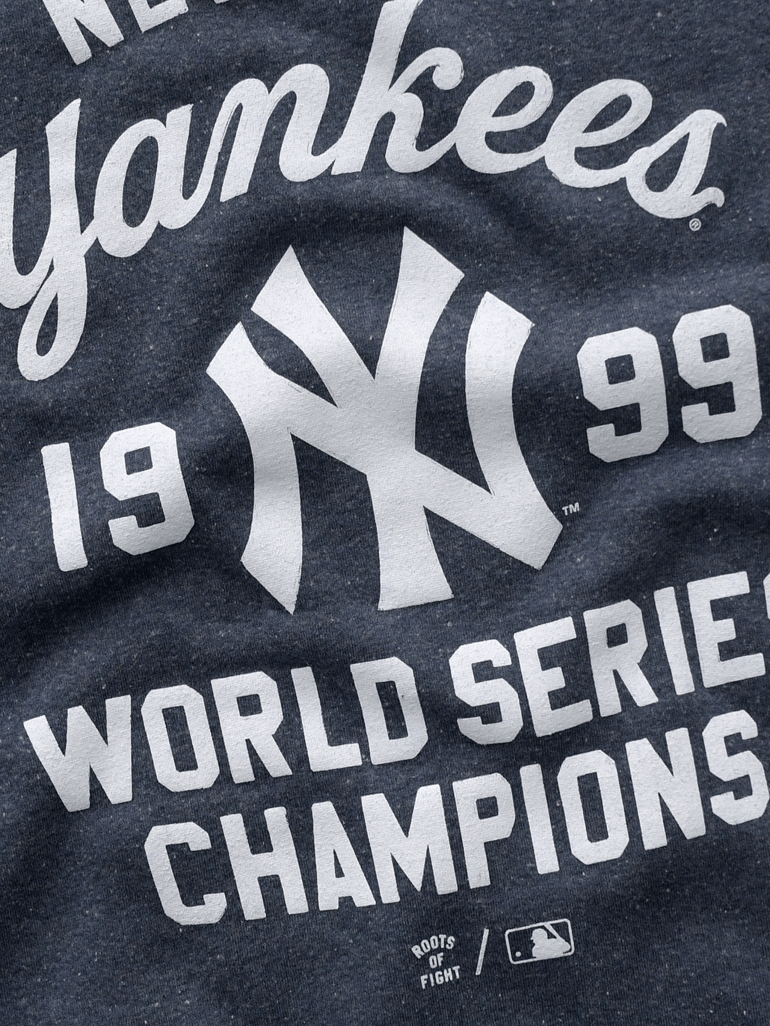 NY Yankees 1999 Champs Navy PO Hoody - Roots of Fight