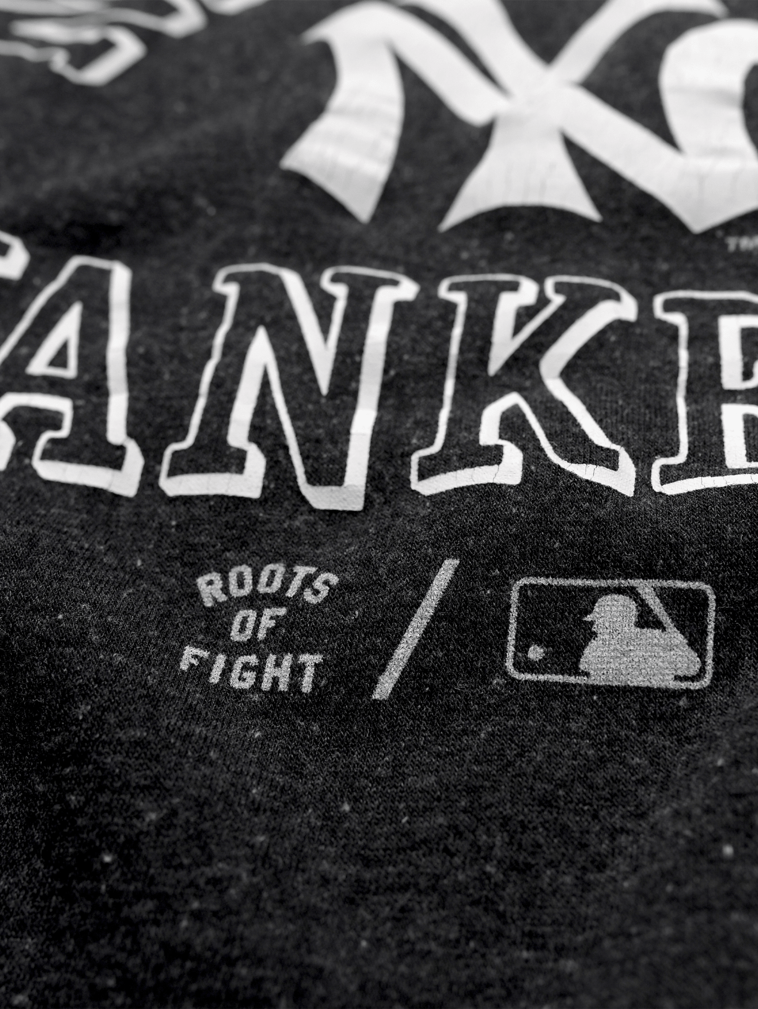 NY Yankees Black Sweatshirt - Roots of Fight