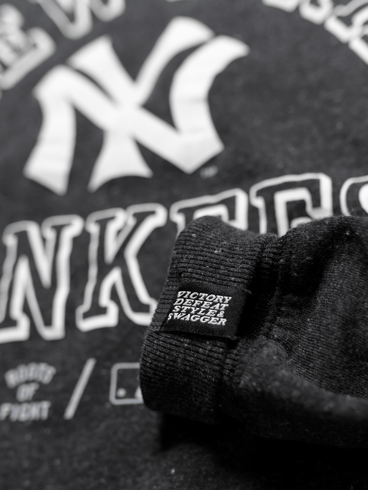 NY Yankees Black Sweatshirt - Roots of Fight