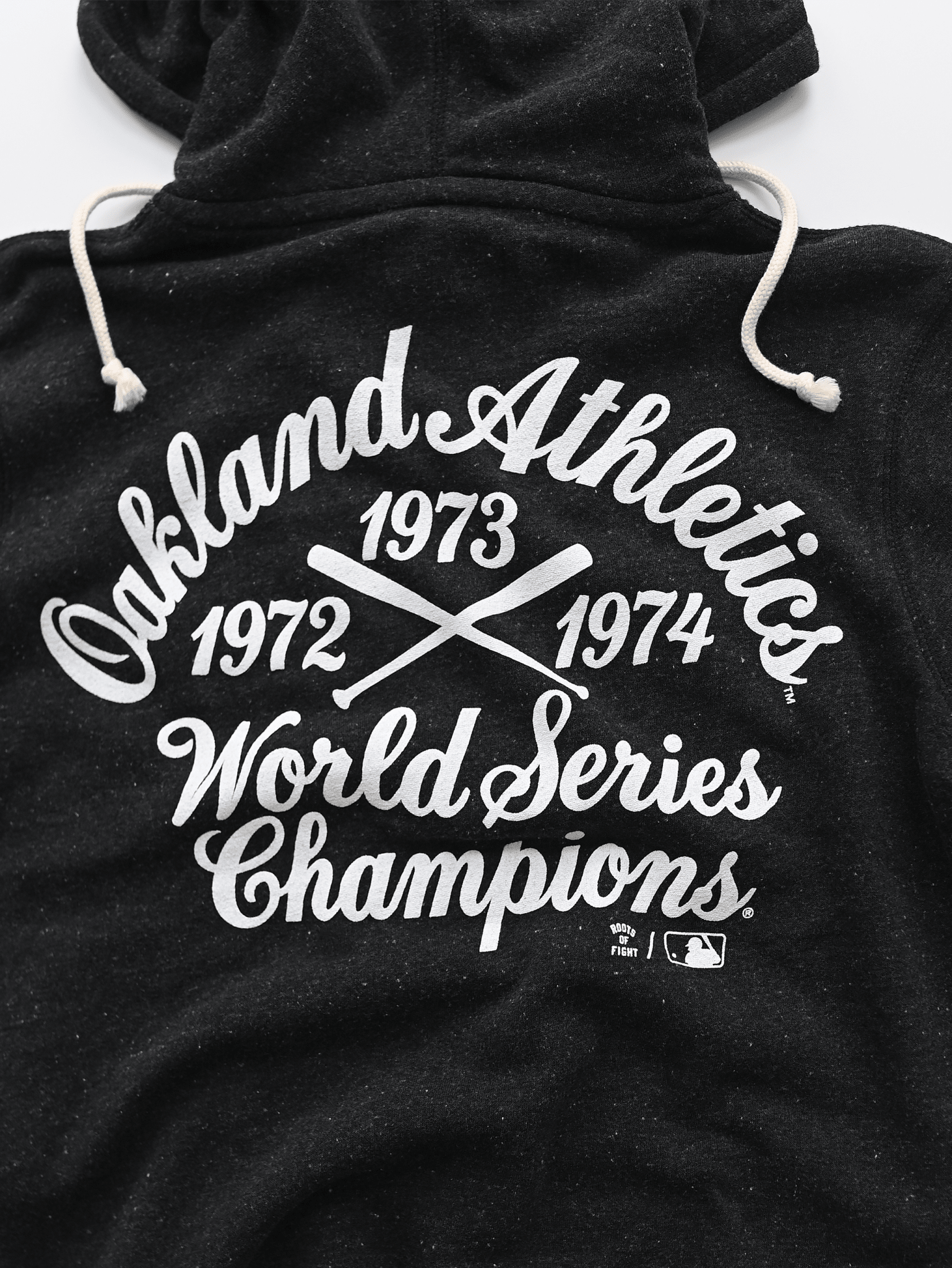 OAK A's '70S Dynasty Black PO Hoody - Roots of Fight