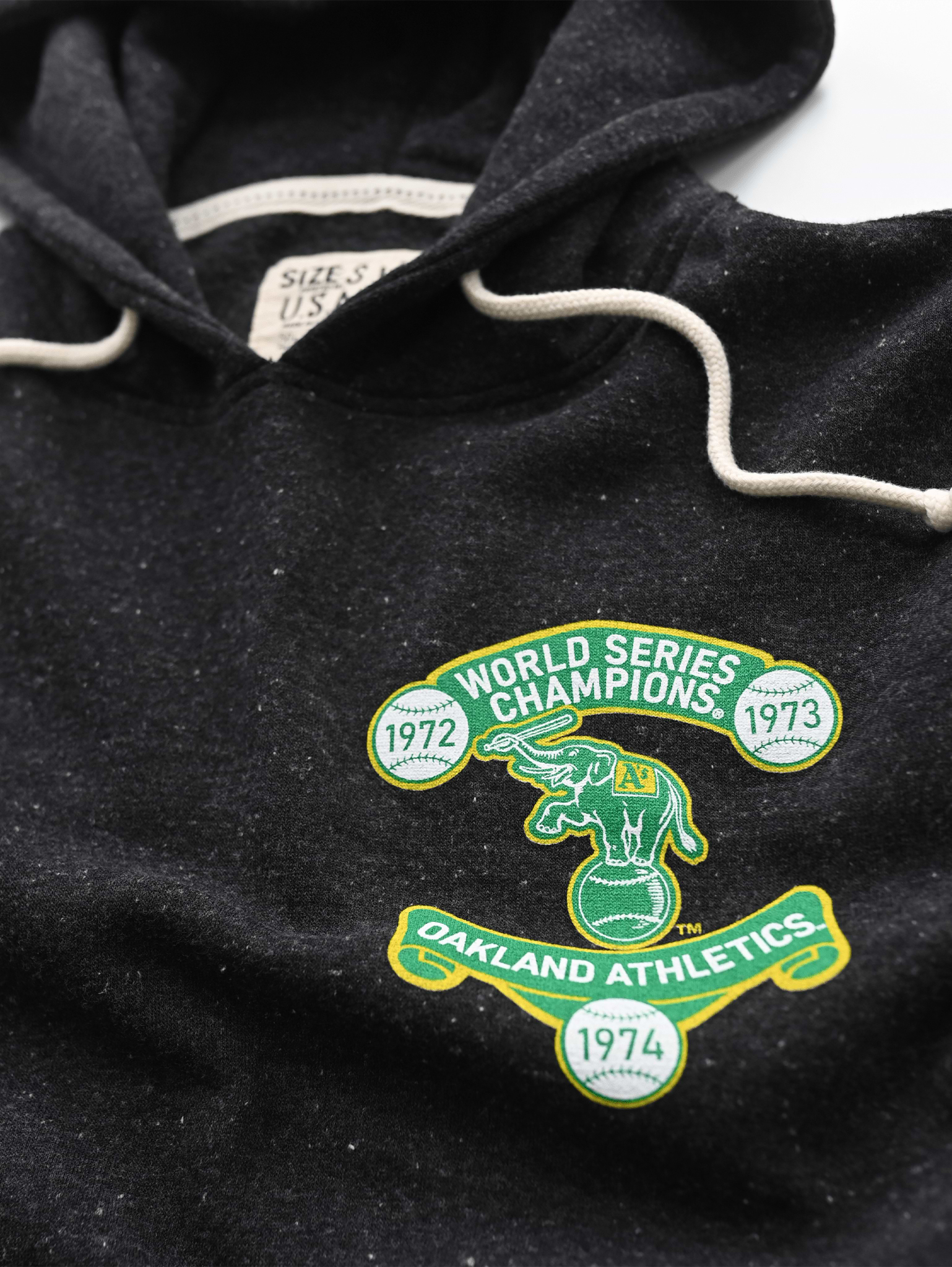OAK A's '70S Dynasty Black PO Hoody - Roots of Fight