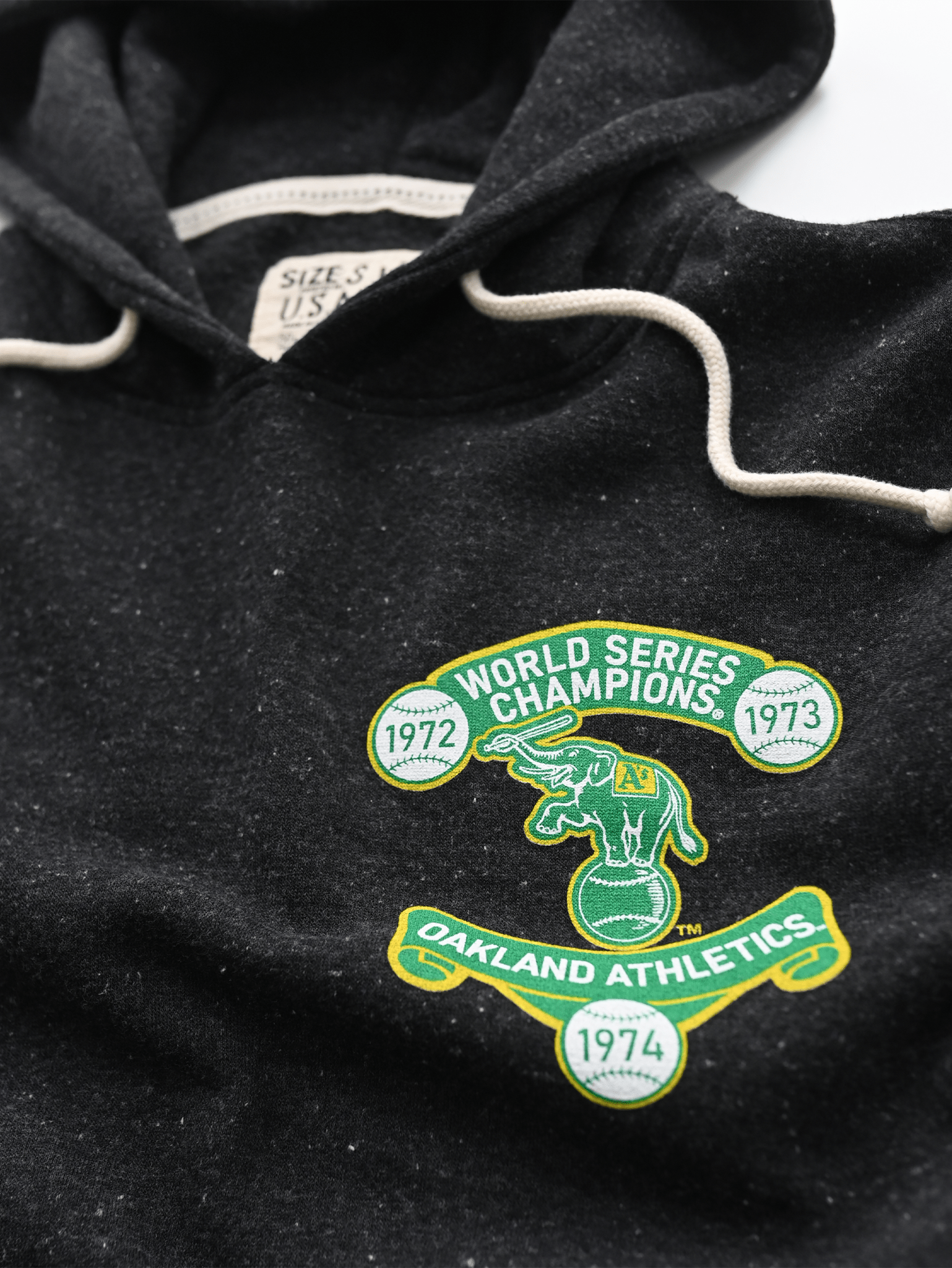 OAK A's '70S Dynasty Black PO Hoody - Roots of Fight