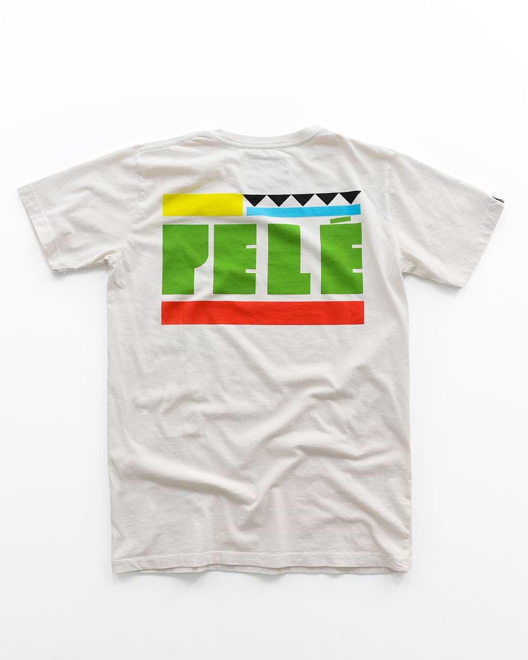 Pelé 10 Brasil White Tee - Roots of Fight