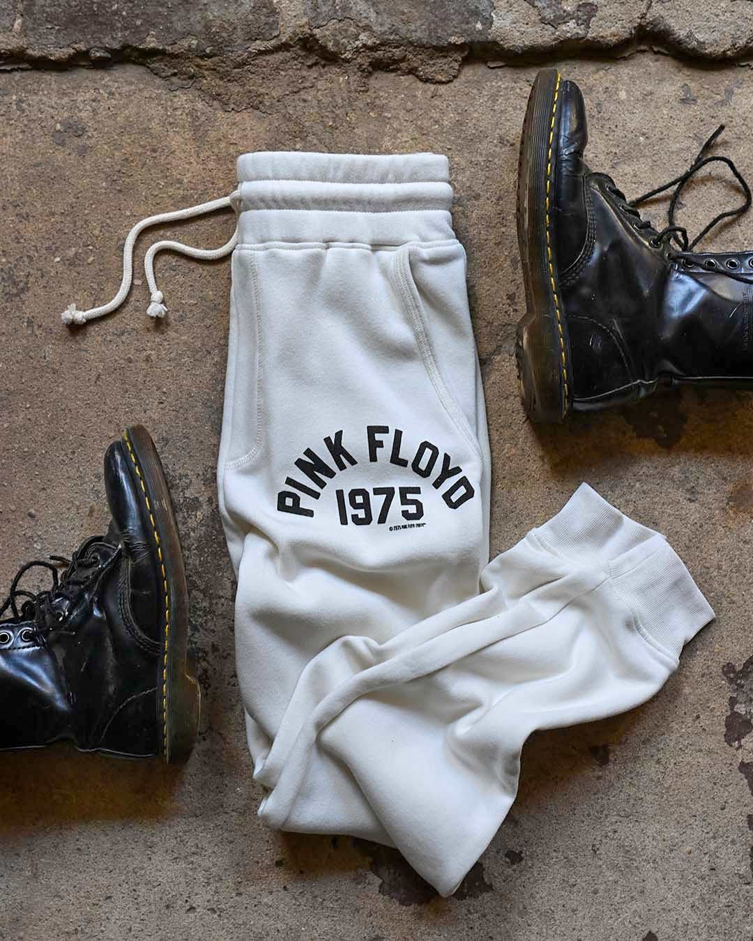 Pink Floyd 1975 White Sweatpants - Roots of Fight