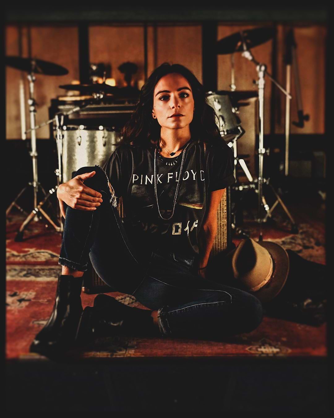 Pink Floyd Classic Prism Black Tee