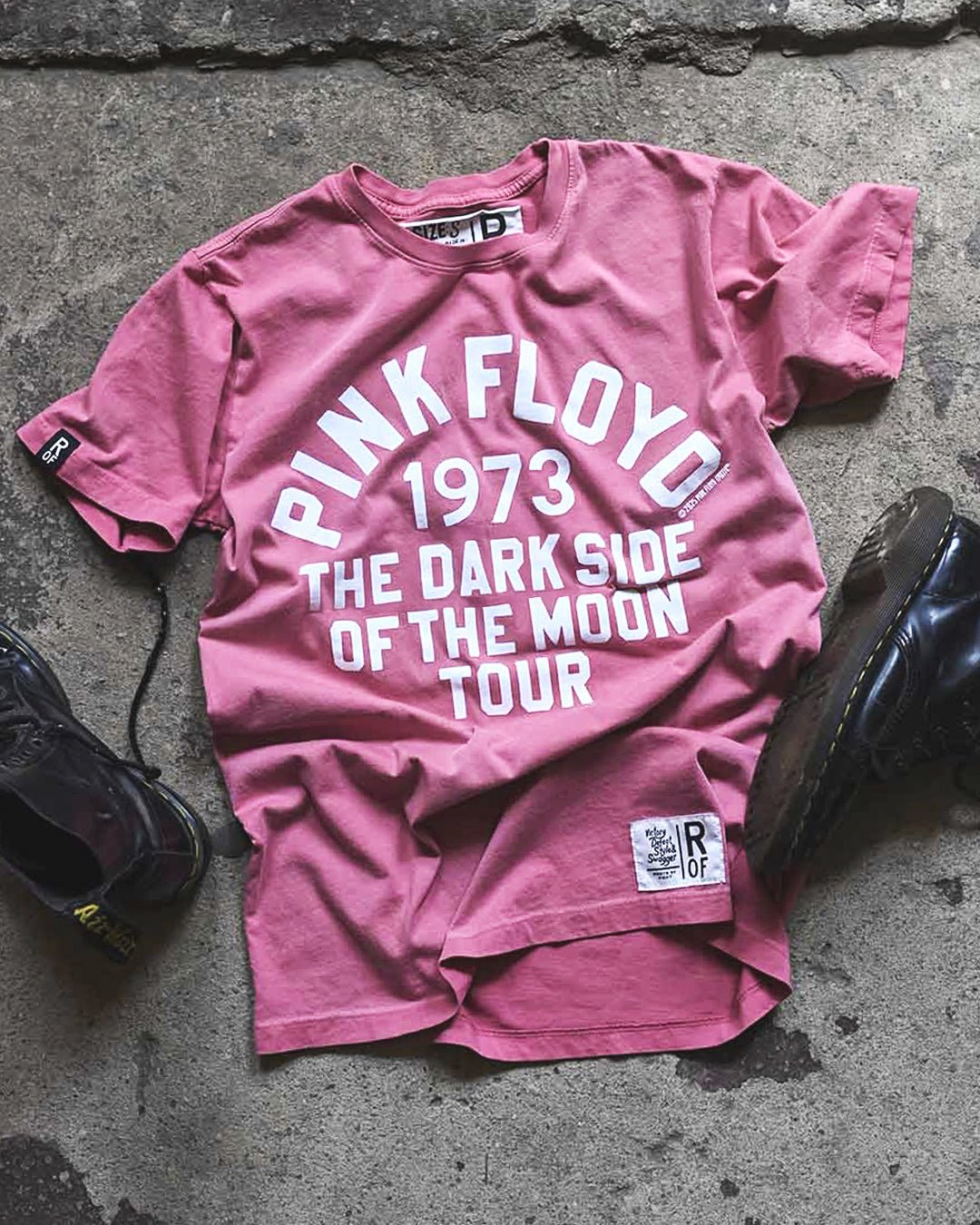 Pink Floyd Darkside '73 Pink Tee - Roots of Fight
