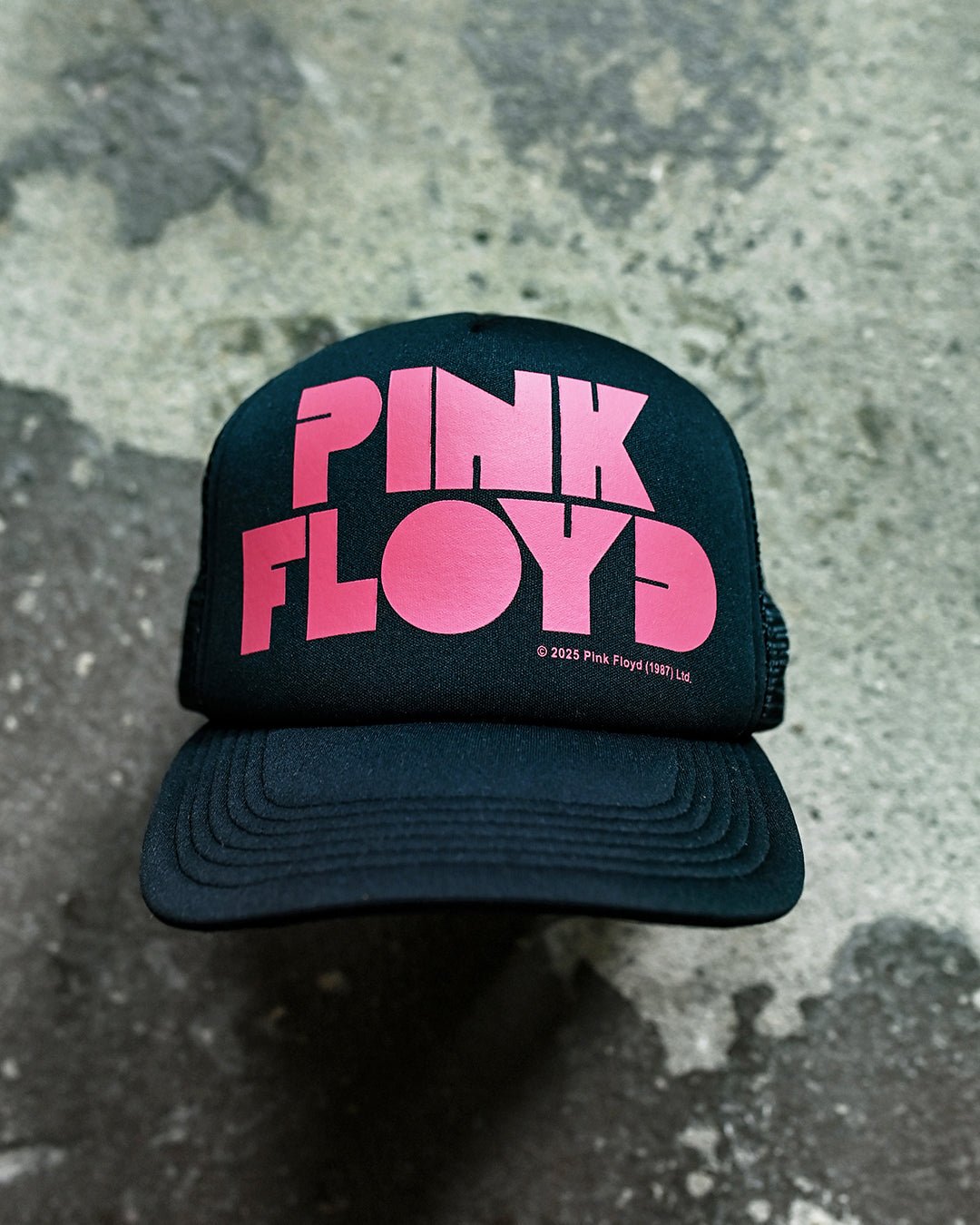 Pink Floyd Eponymous Black Trucker Hat - Roots of Fight