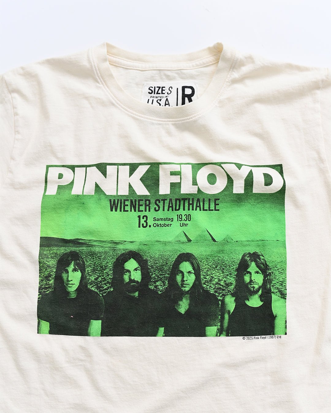 Pink Floyd Vienna Concert White Tee - Roots of Fight